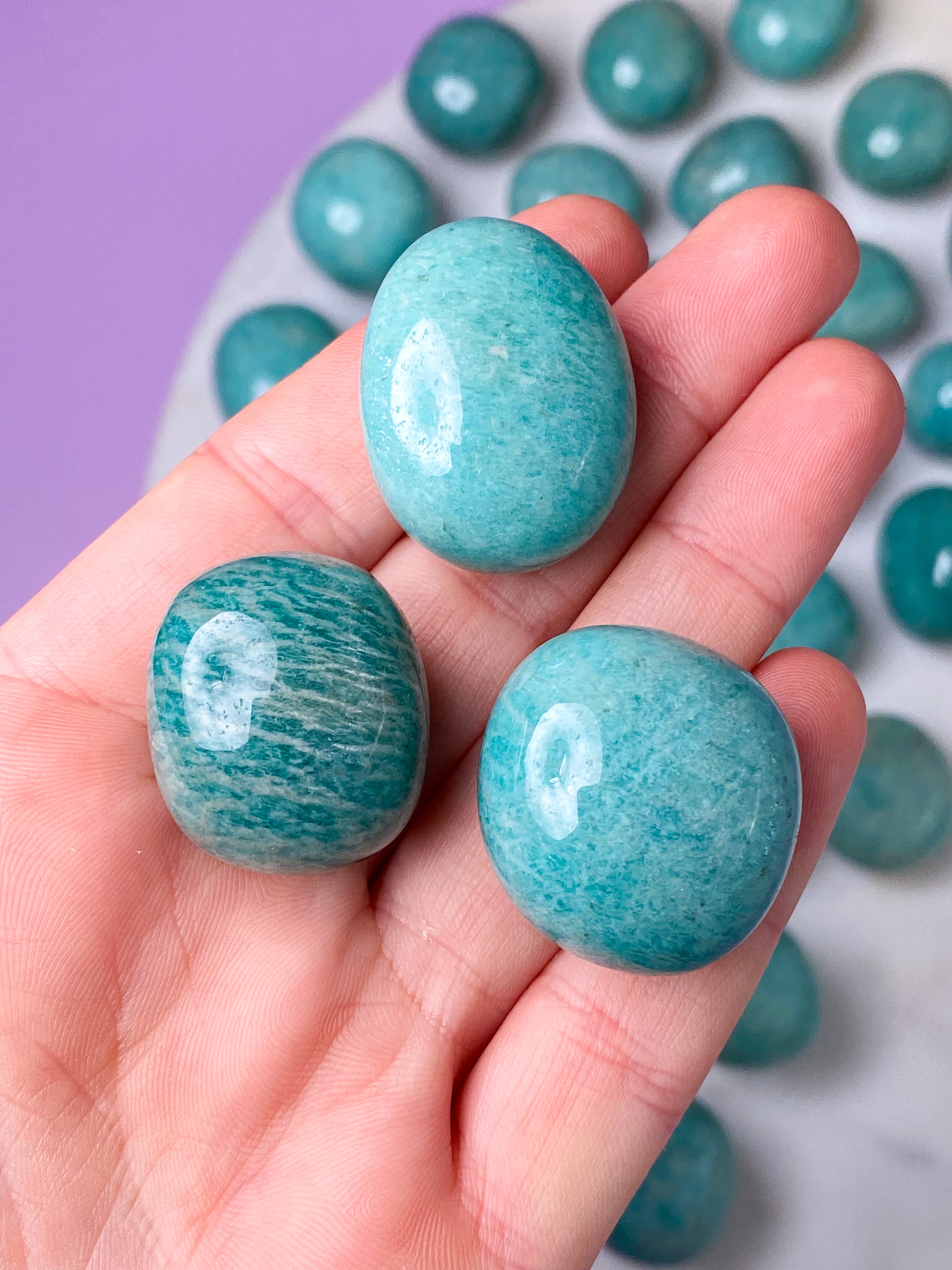 Amazonite Amulet Pocket Stone