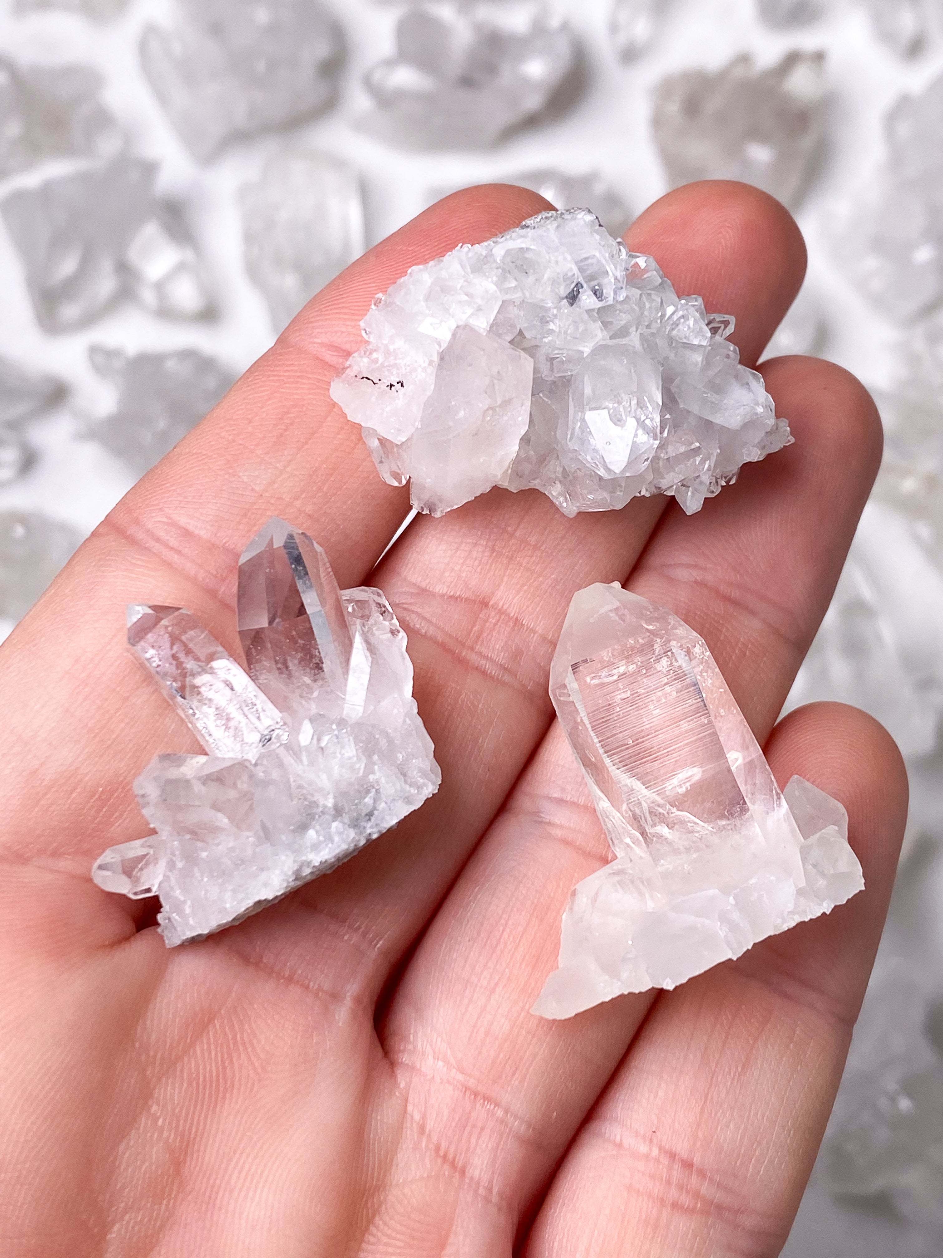 Mini Arkansas bergkristallkluster - Exklusiv kvalitet