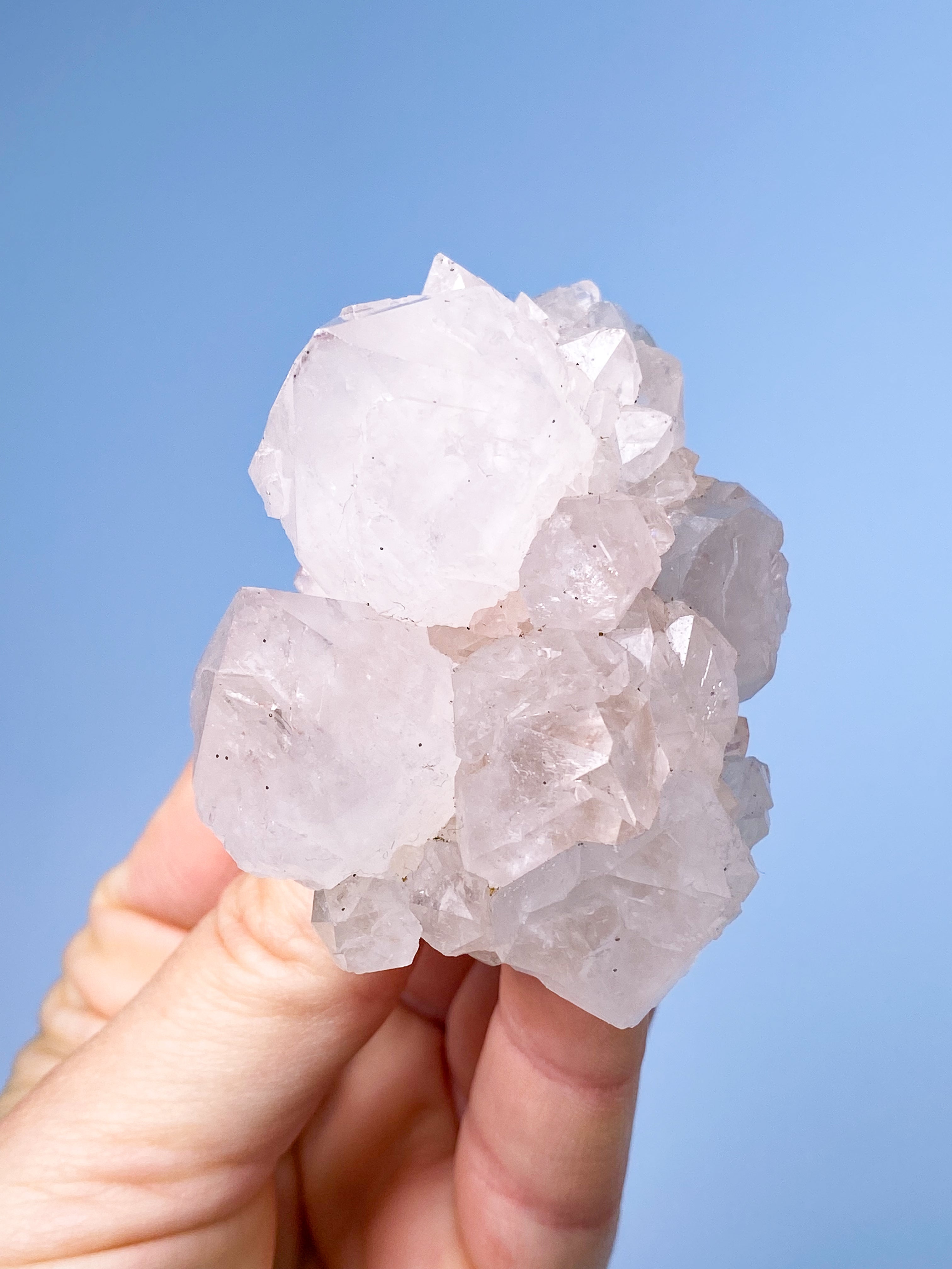 Vit spritkvartskluster (nr 1)