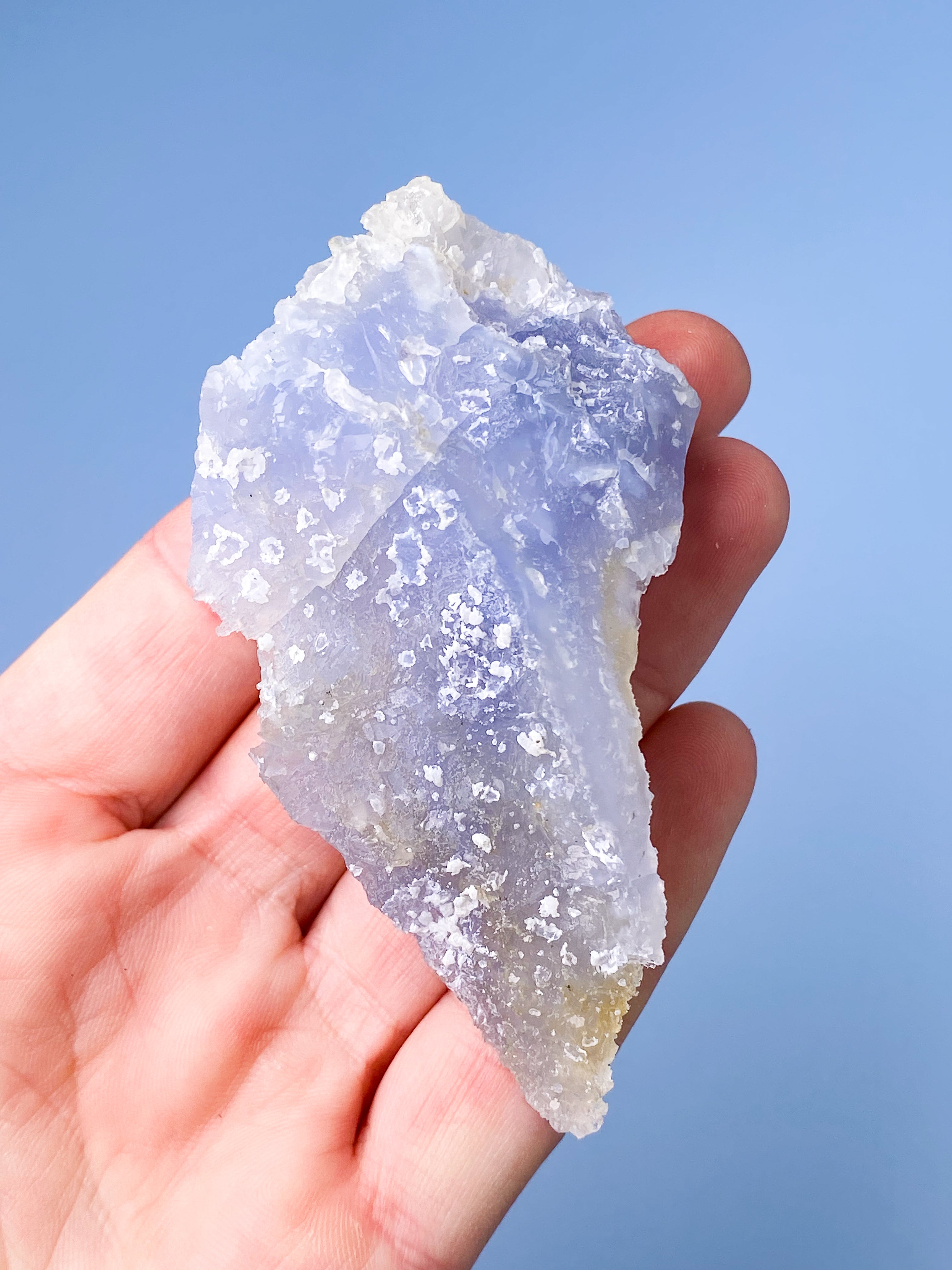 Druzy Blond Agat Kluster (nr 2)