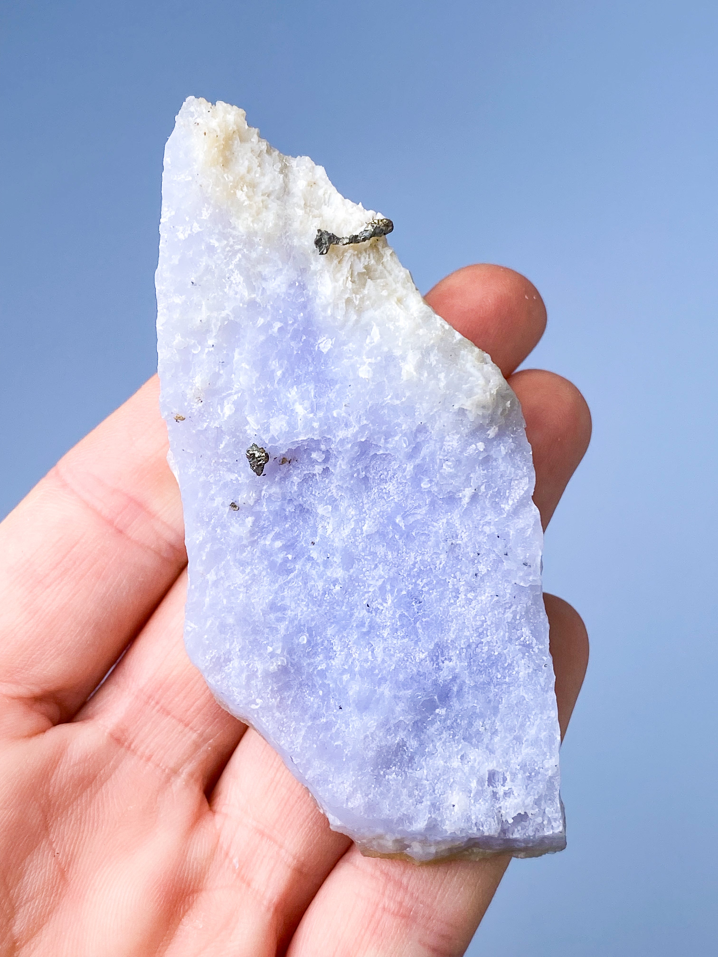 Druzy Blond Agat Kluster (nr 2)