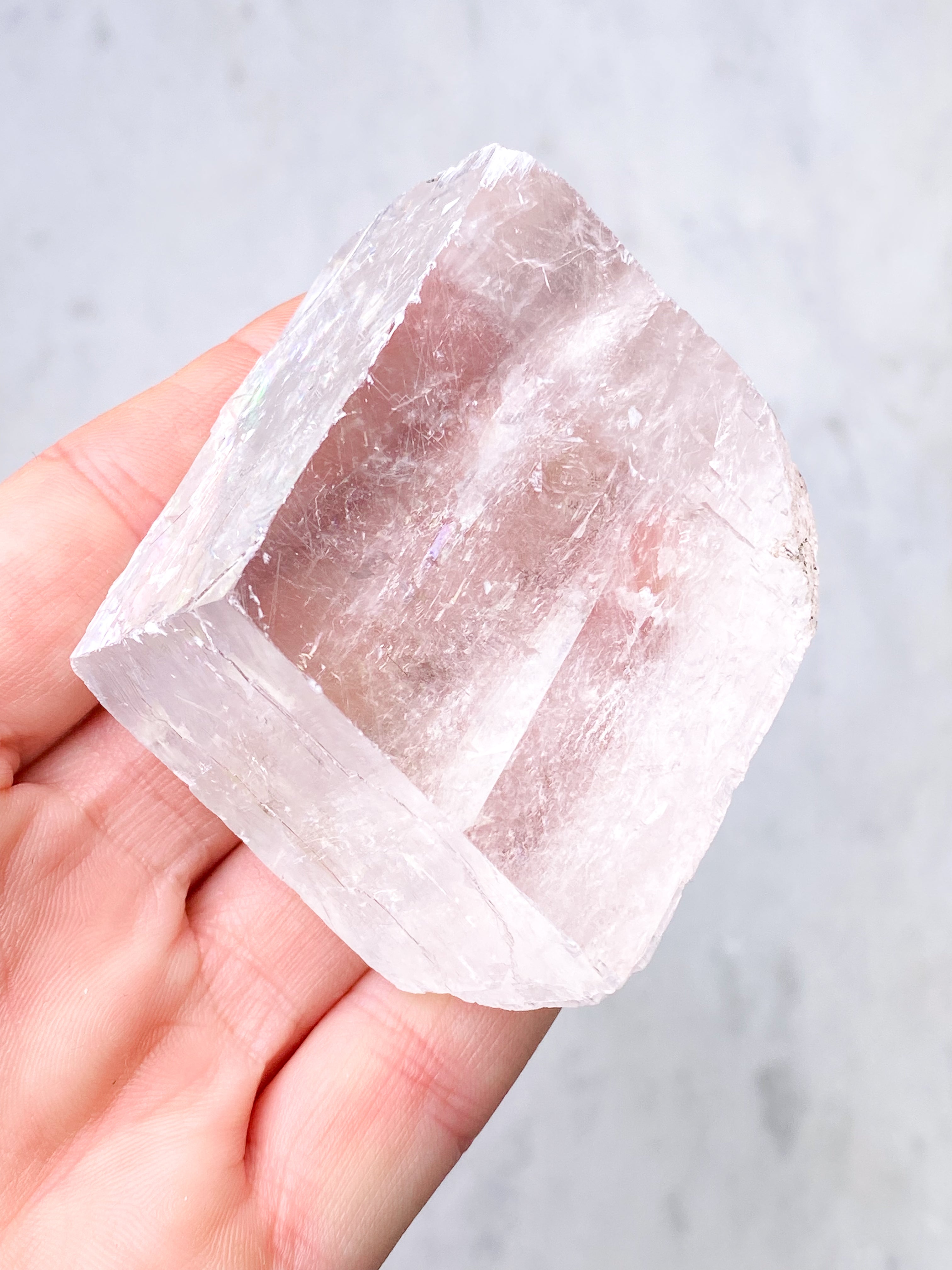 Islandspat Rå - Optisk Kalcit (nr 6)