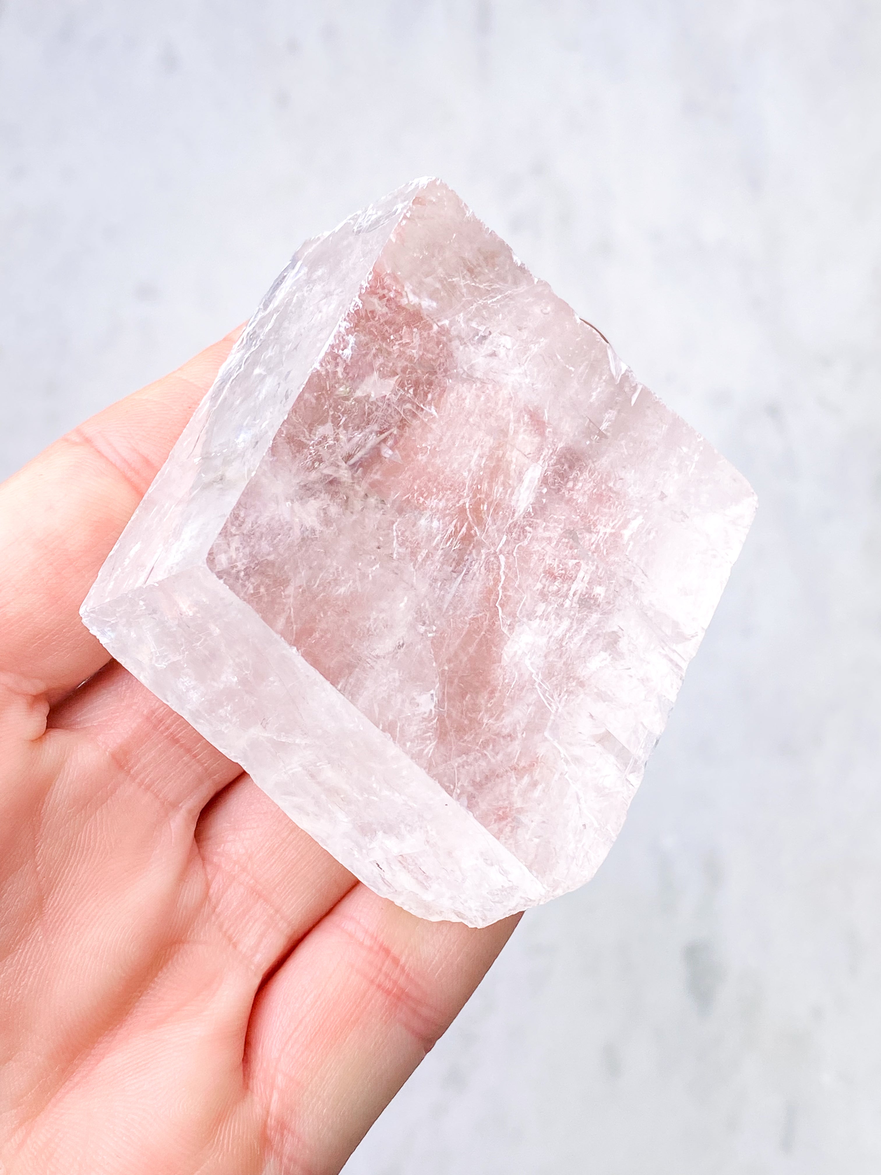 Islandspat Rå - Optisk Kalcit (nr 6)