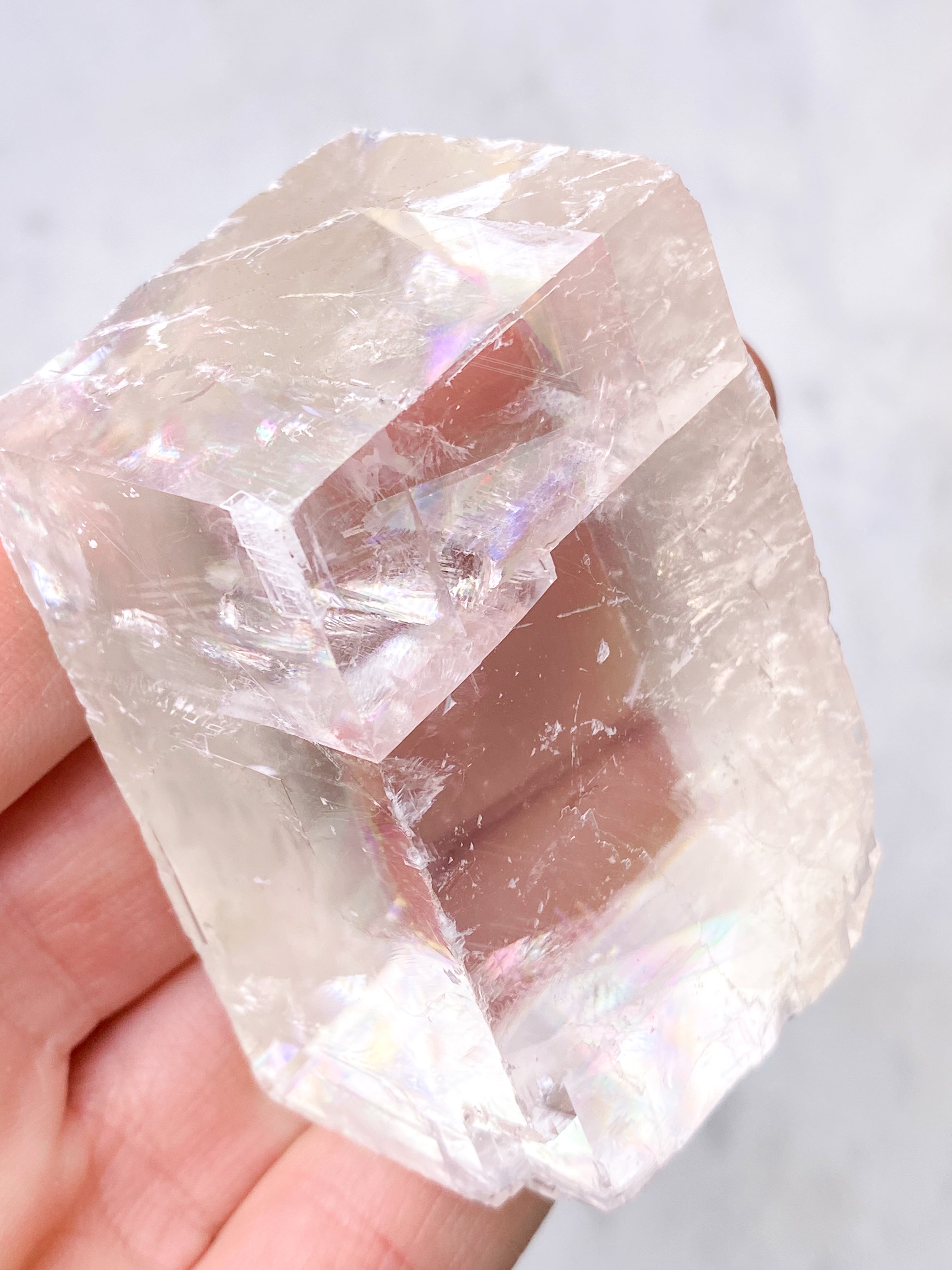 Islandspat Rå - Optisk Kalcit (nr 6)