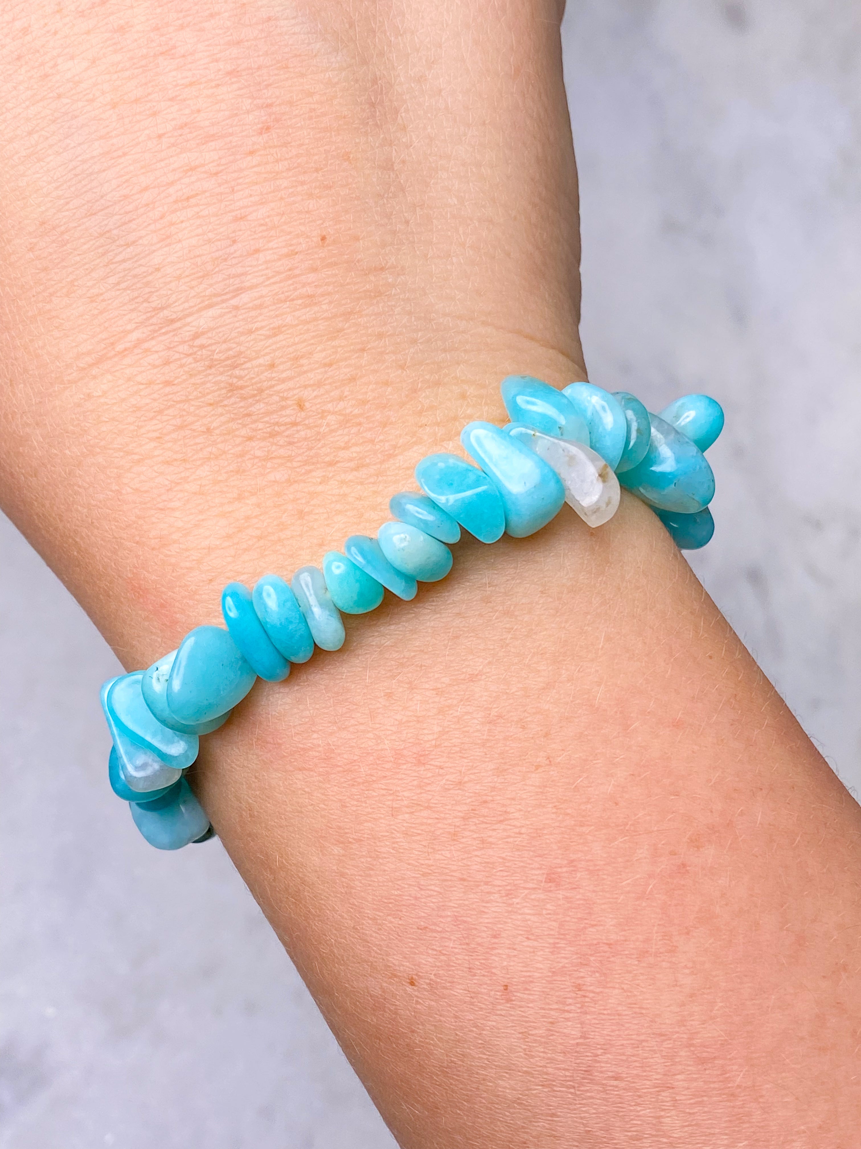 Amazonitflisarmband