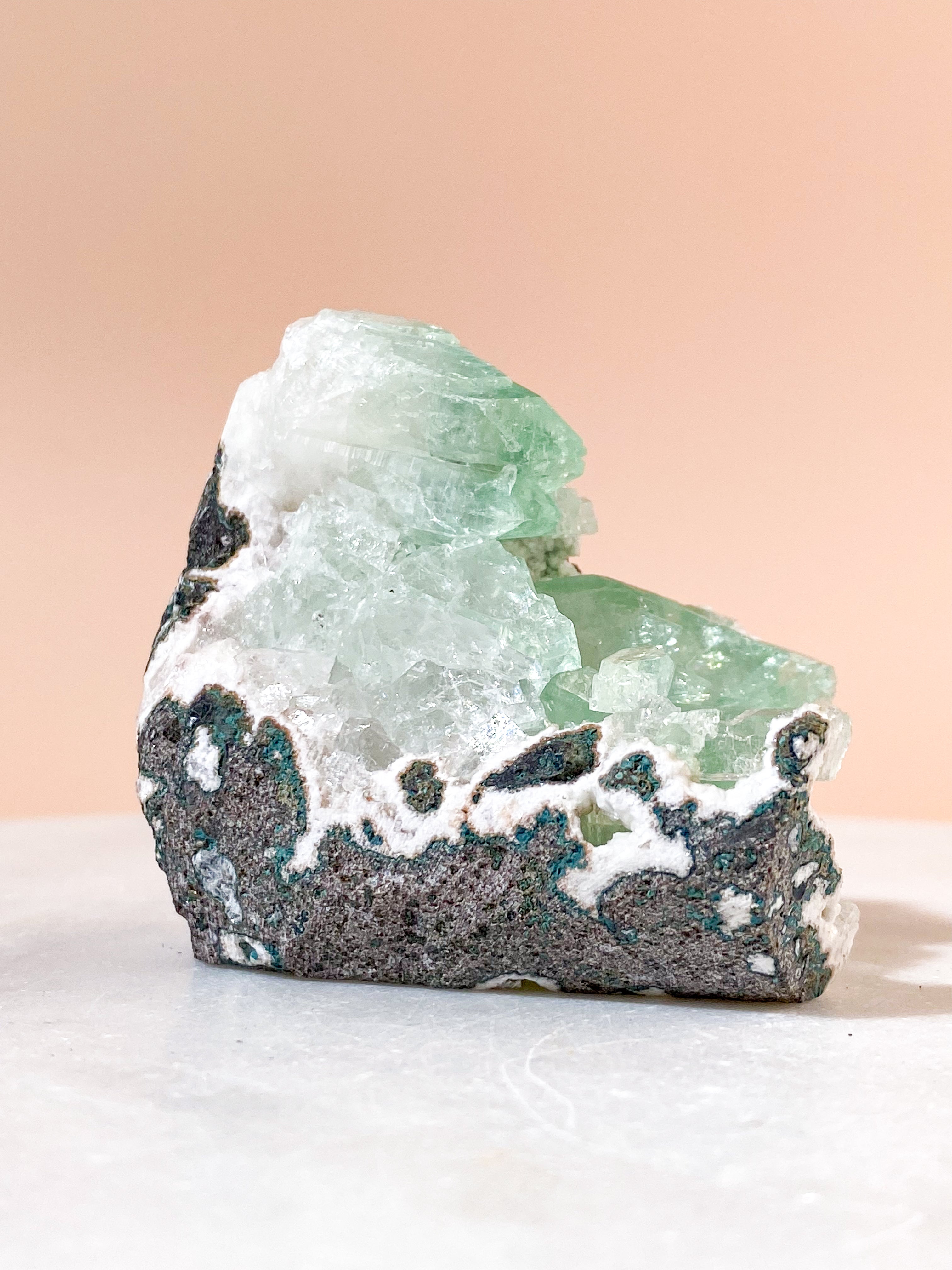 Grön Apofyllit (Nr 46)