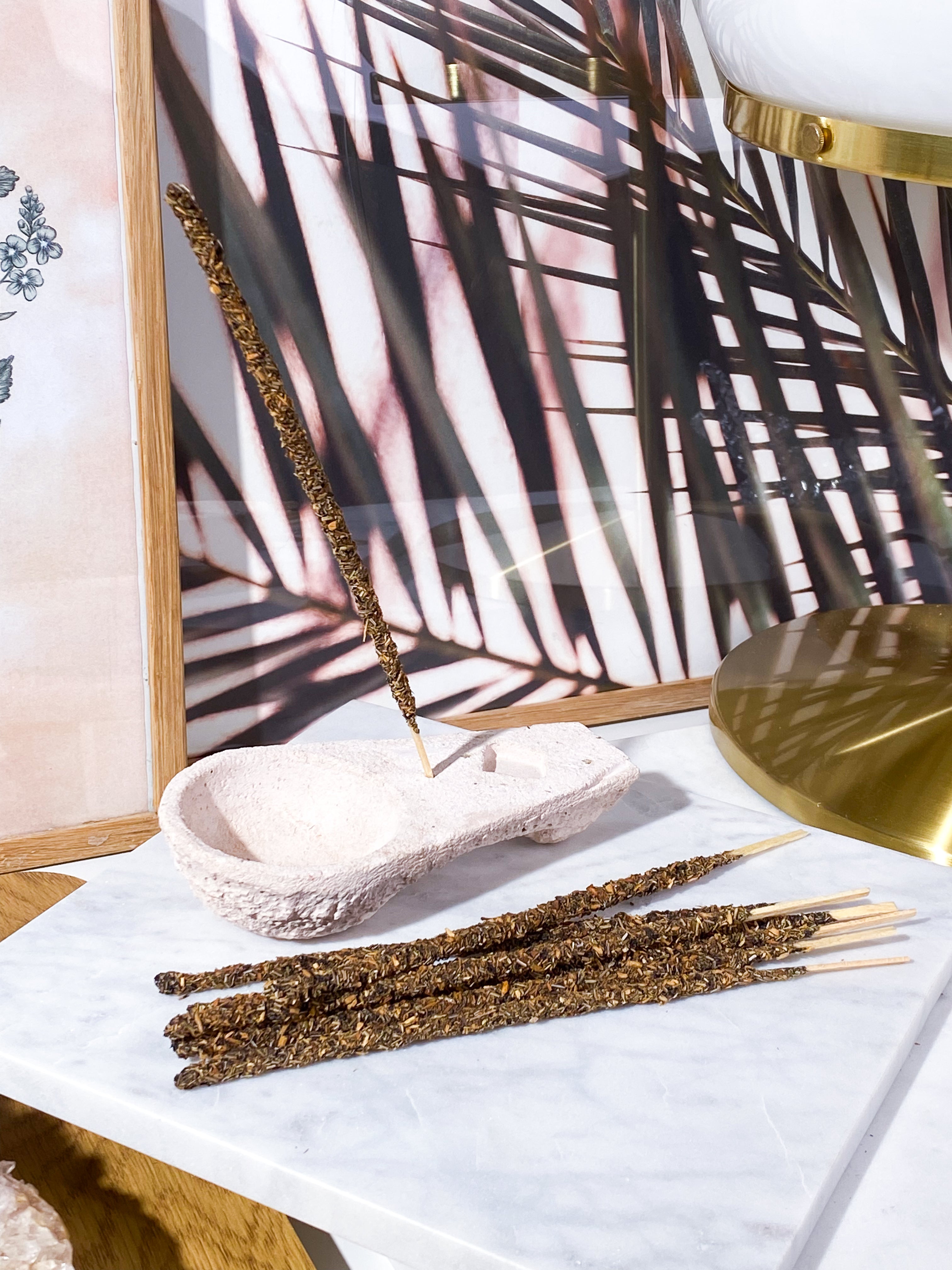 Rökelsepinnar med rosmarin och Palo Santo (8 st.)