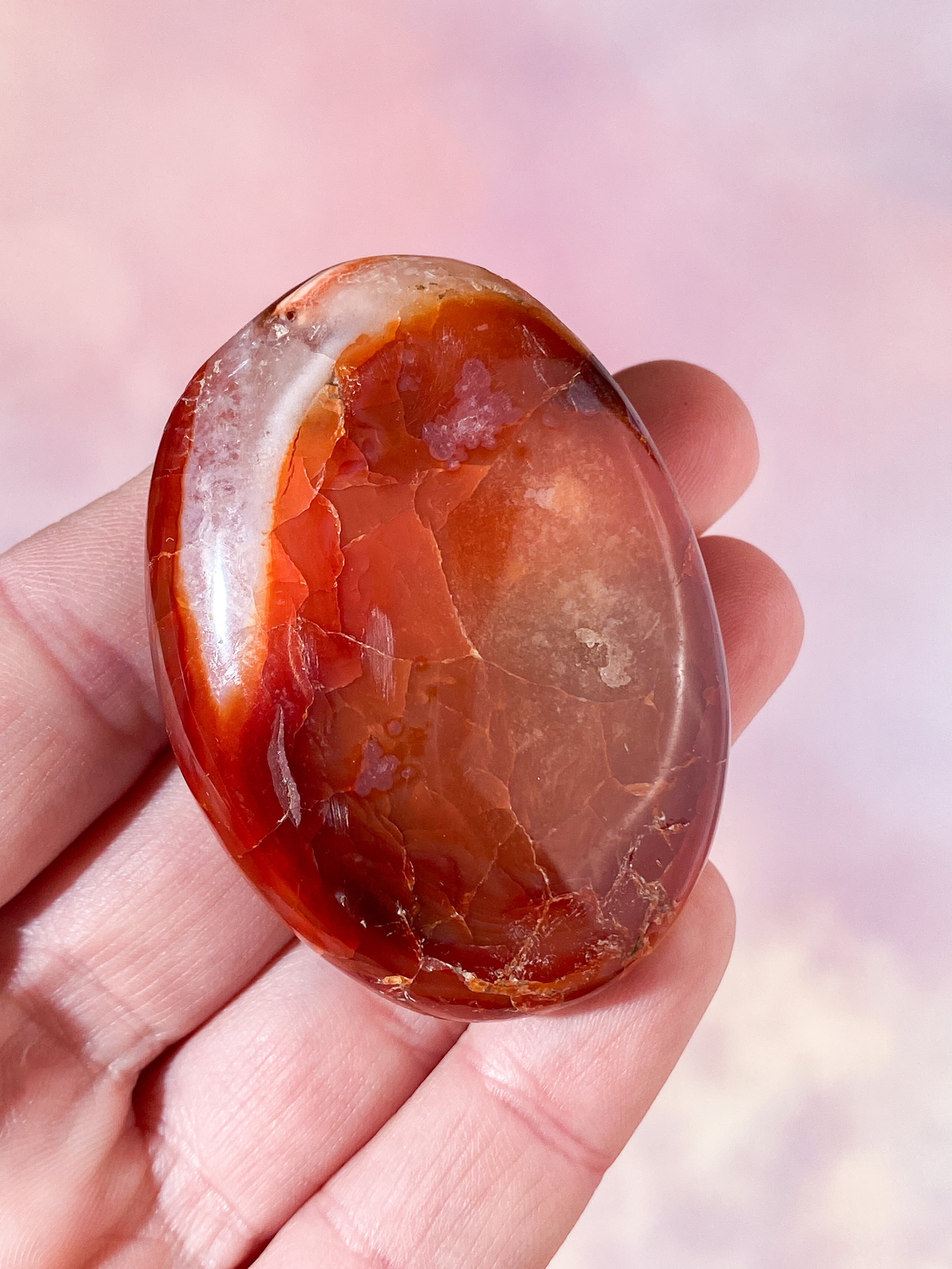 Karneol Palmstone (nr 17)