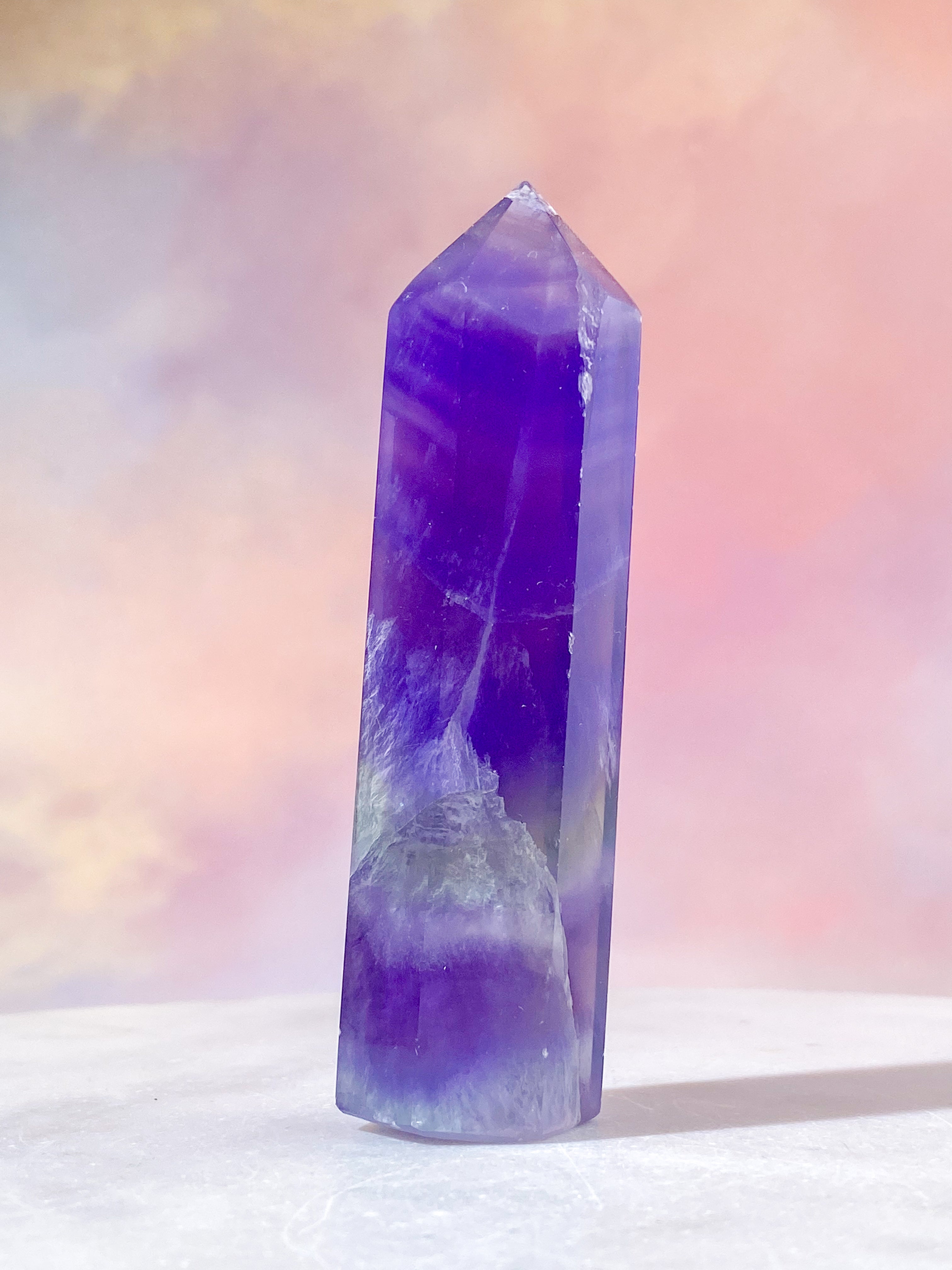 Indigo Fluorit Tårn (Nr. 5)