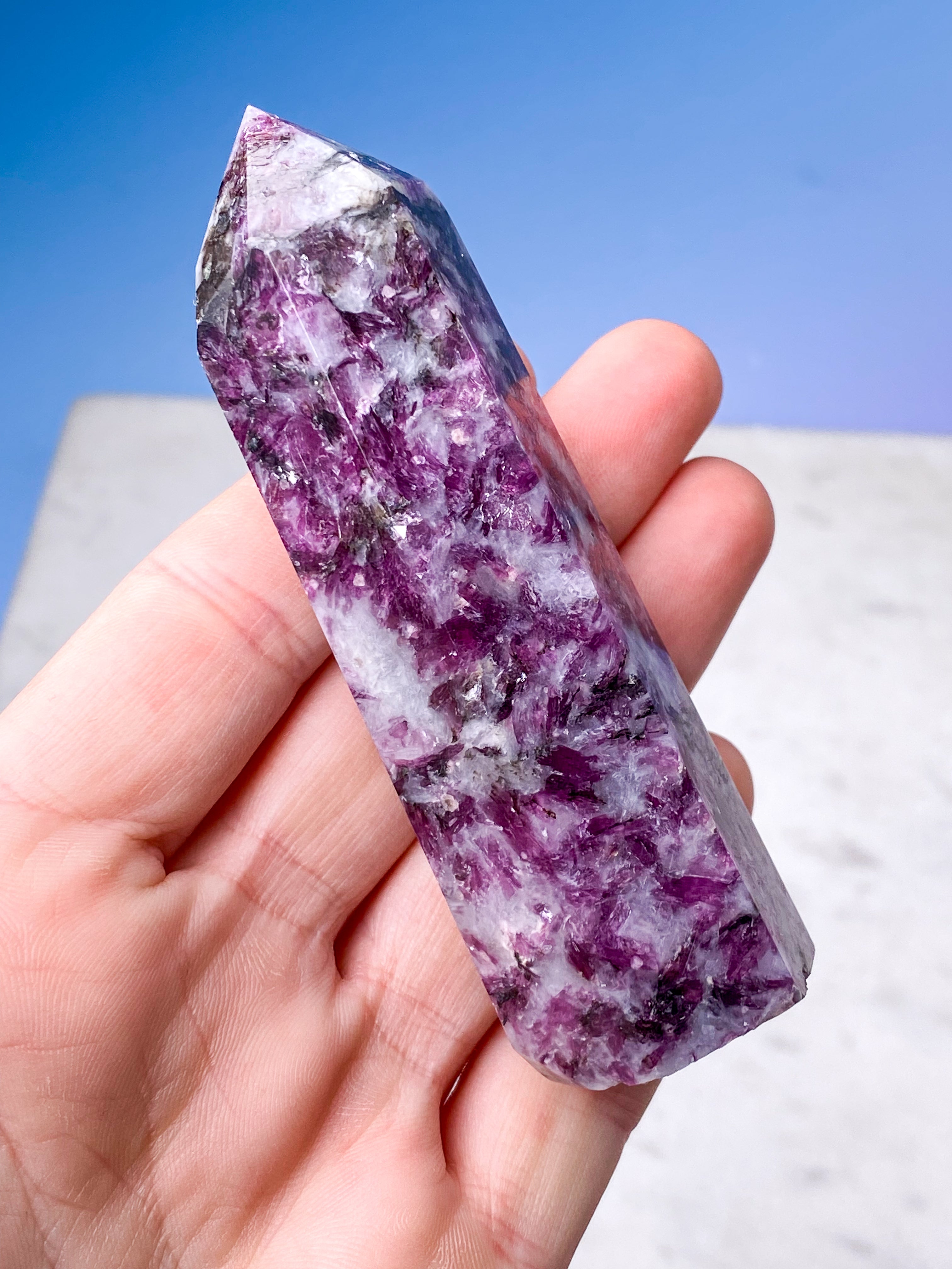 Lepidolit-tornet (nr 2) Exklusiv kvalitet