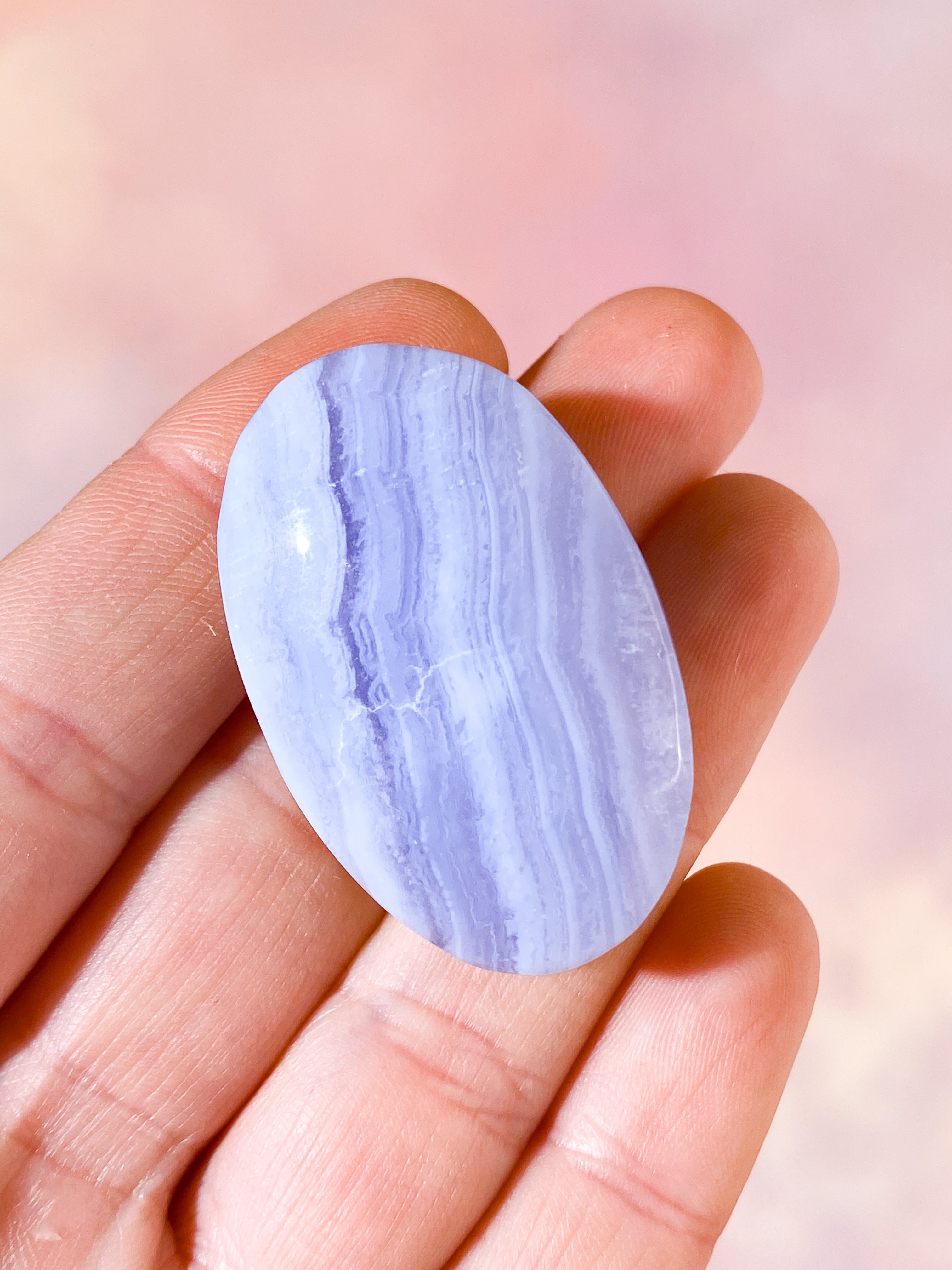 Blond Agate Palmstone (nr 8)