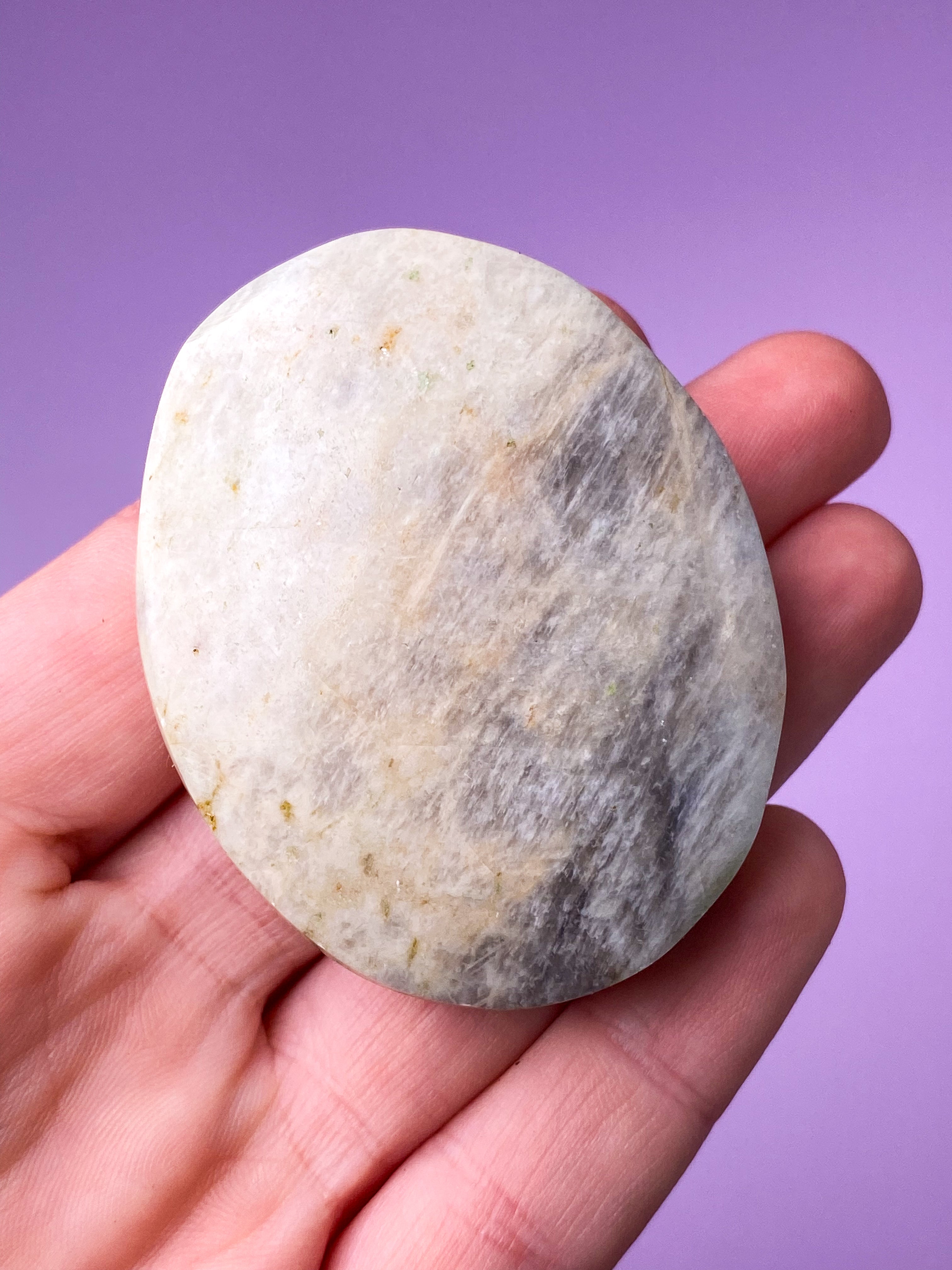 Rainbow Moonstone Palmstone