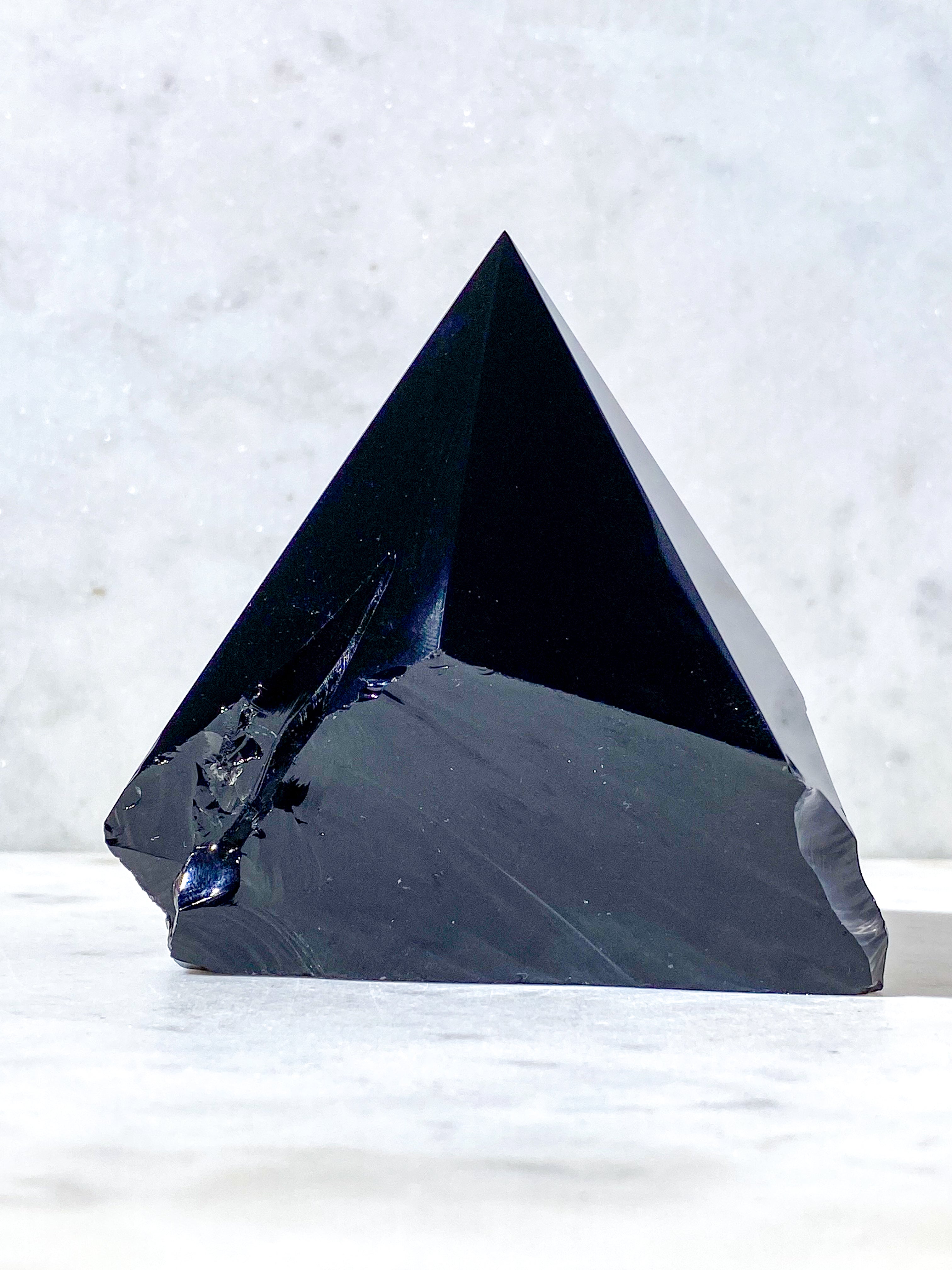 Obsidian Med Poleret Spids (Nr. 2)