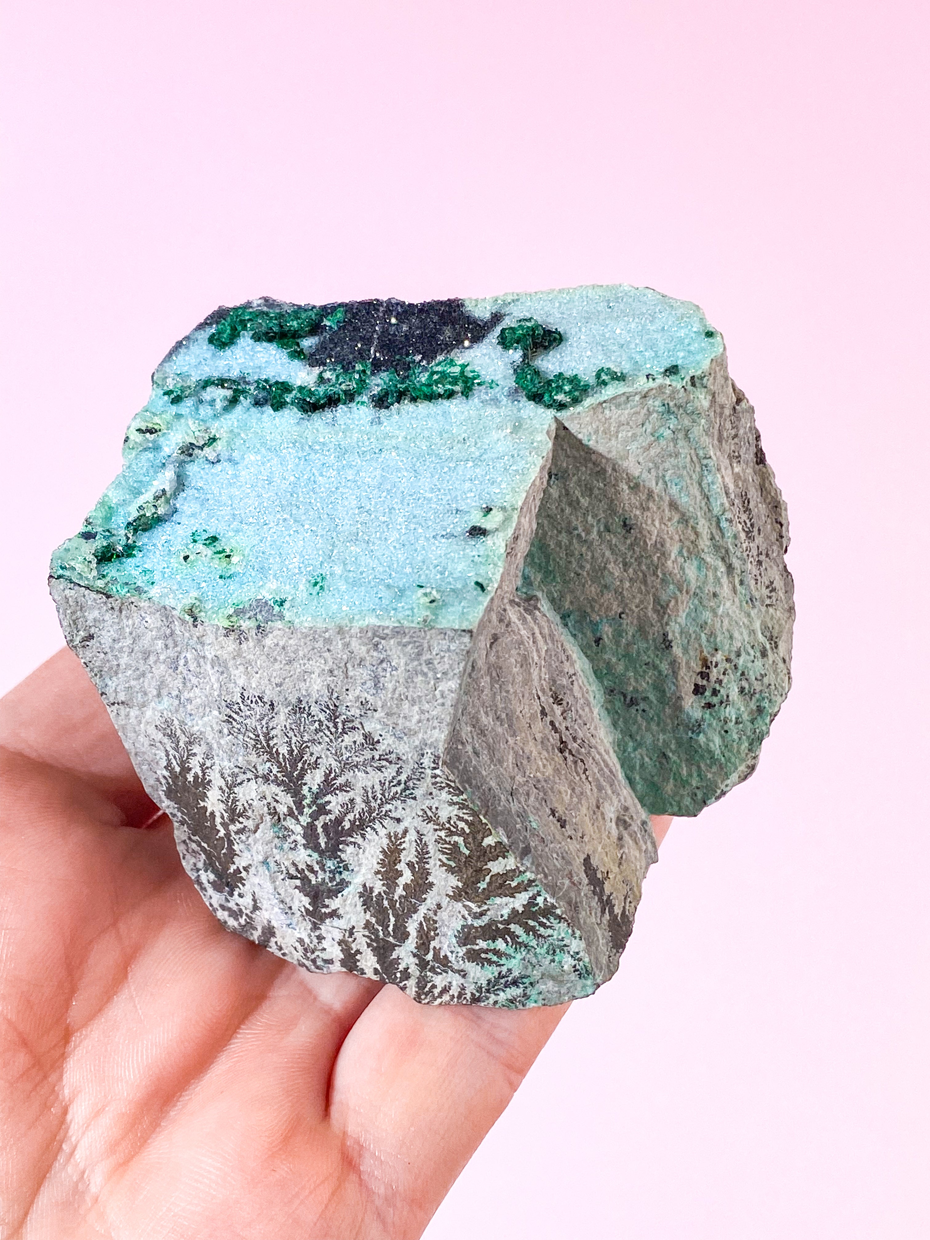Dendrit Chrysocolla (Nr. 3)