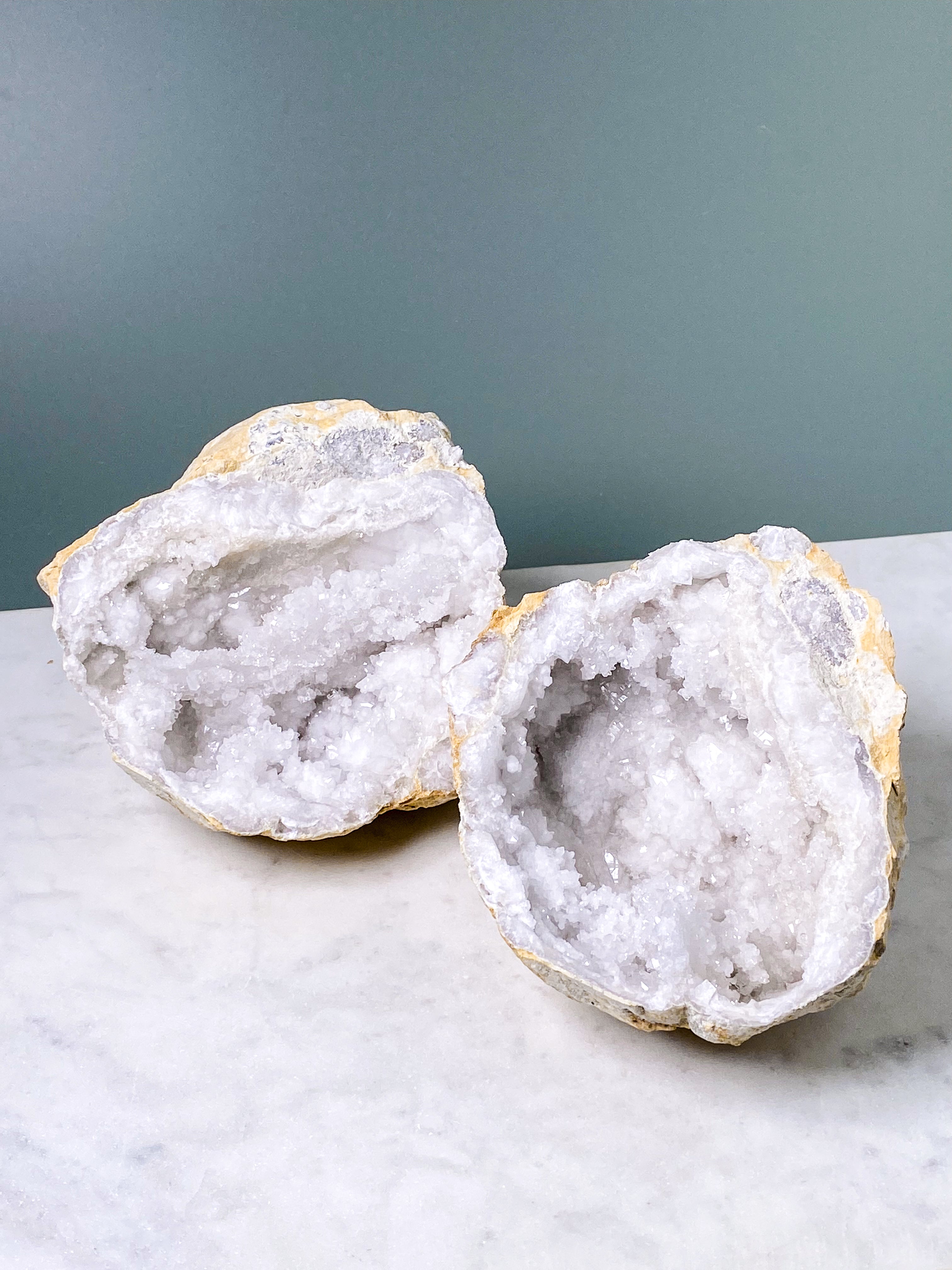 XL bergkristallgeodset (nr 30)