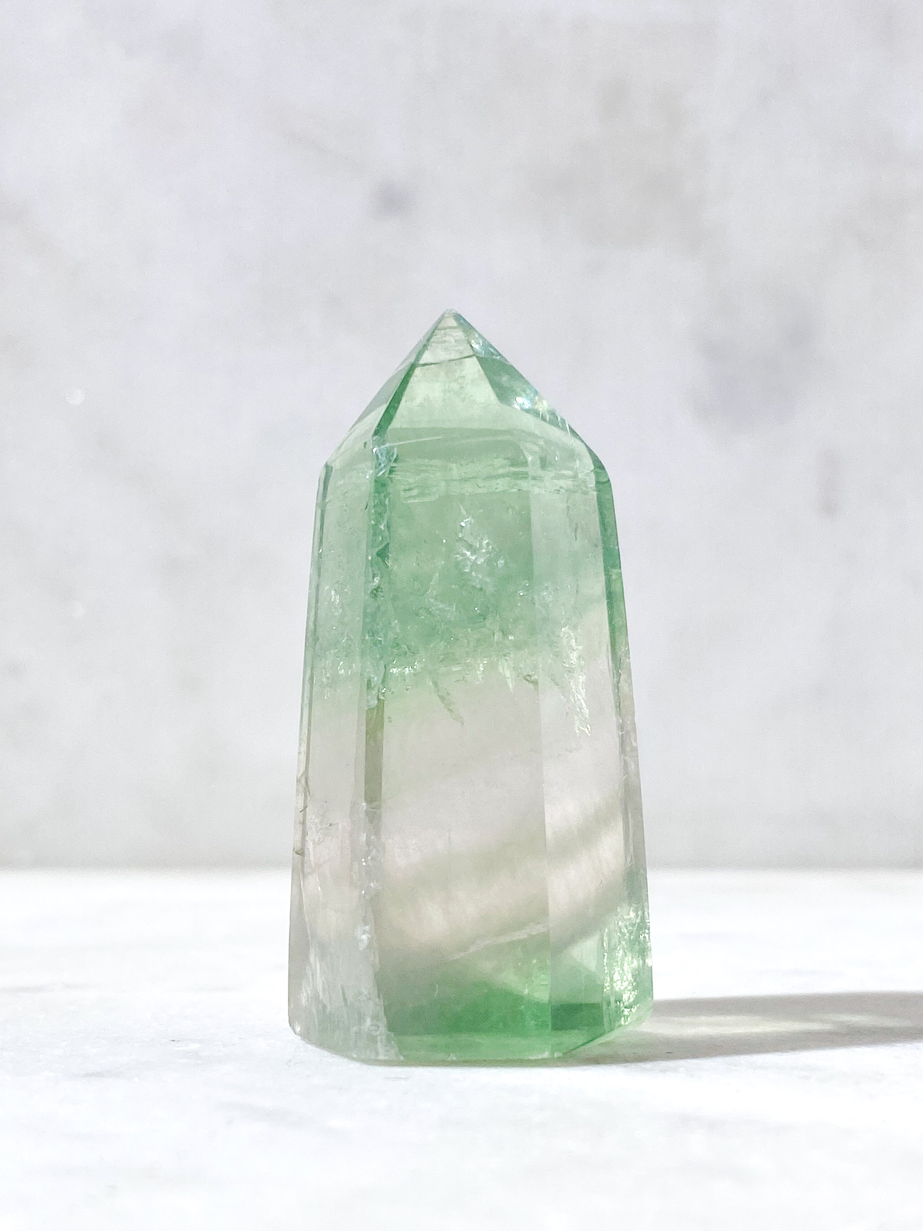 Grøn Fluorit Tårn (Nr. 5)