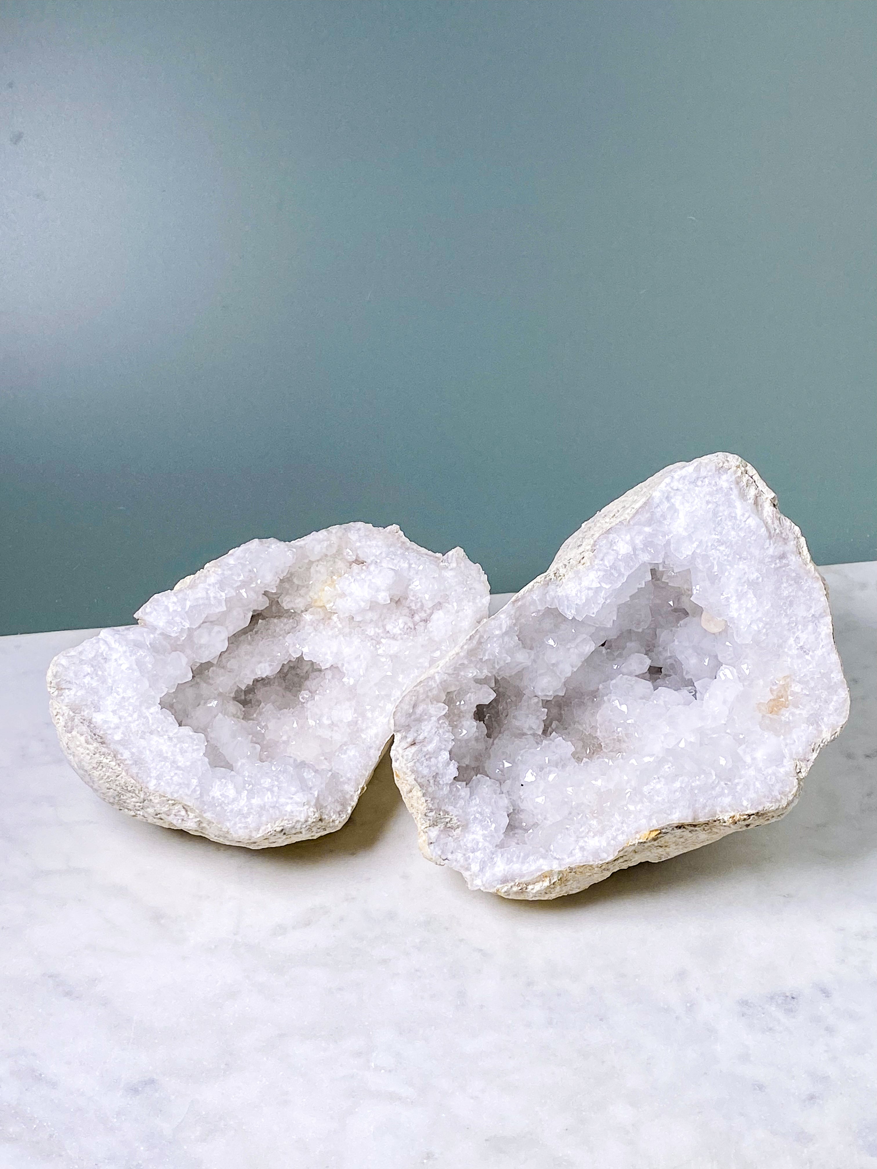 XL bergkristallgeodset (nr 30)