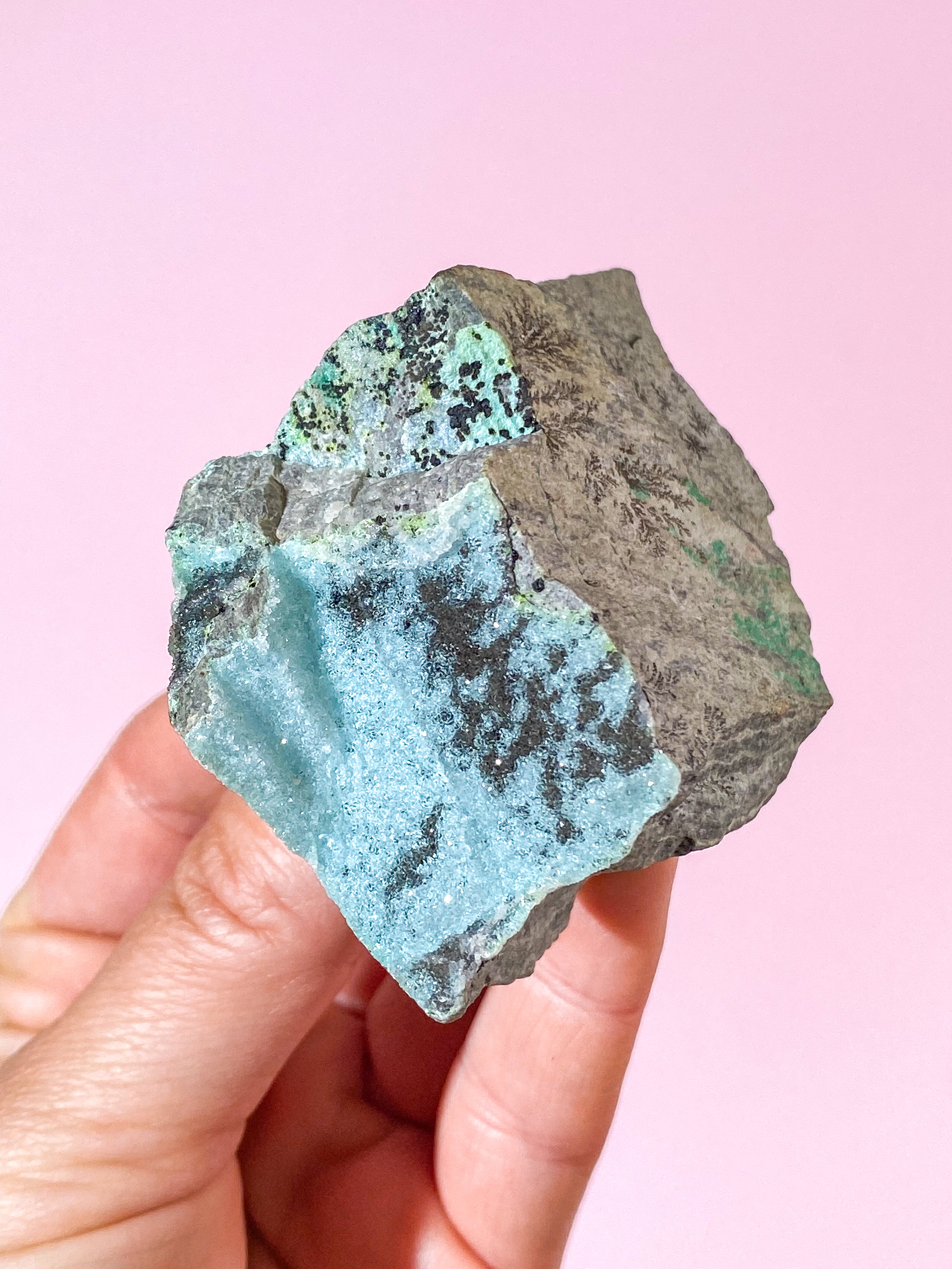 Dendrit Chrysocolla (Nr. 14)