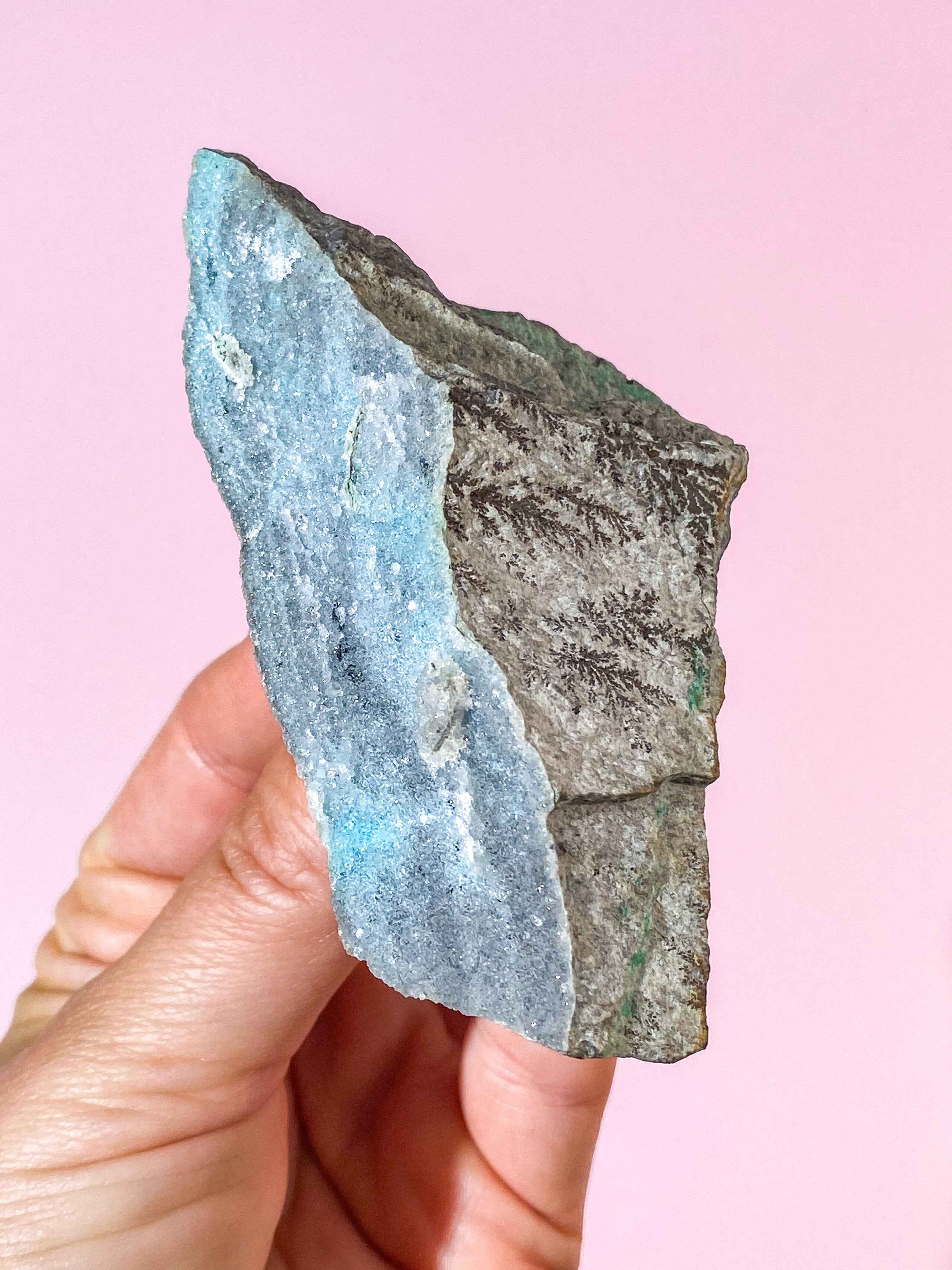 Dendrit Chrysocolla (Nr. 19)