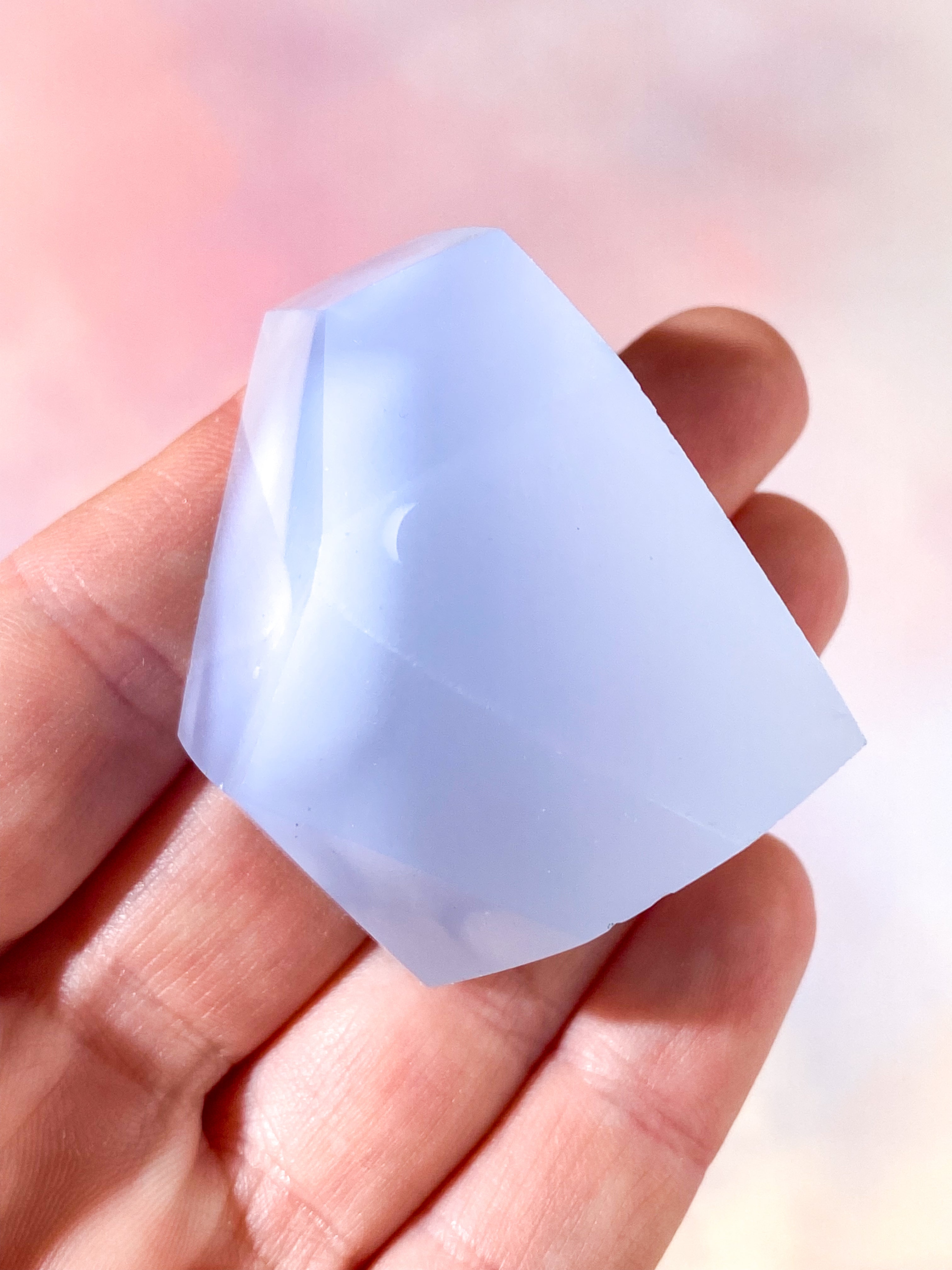 Blå Chalcedon Freeform (Nr. 2)