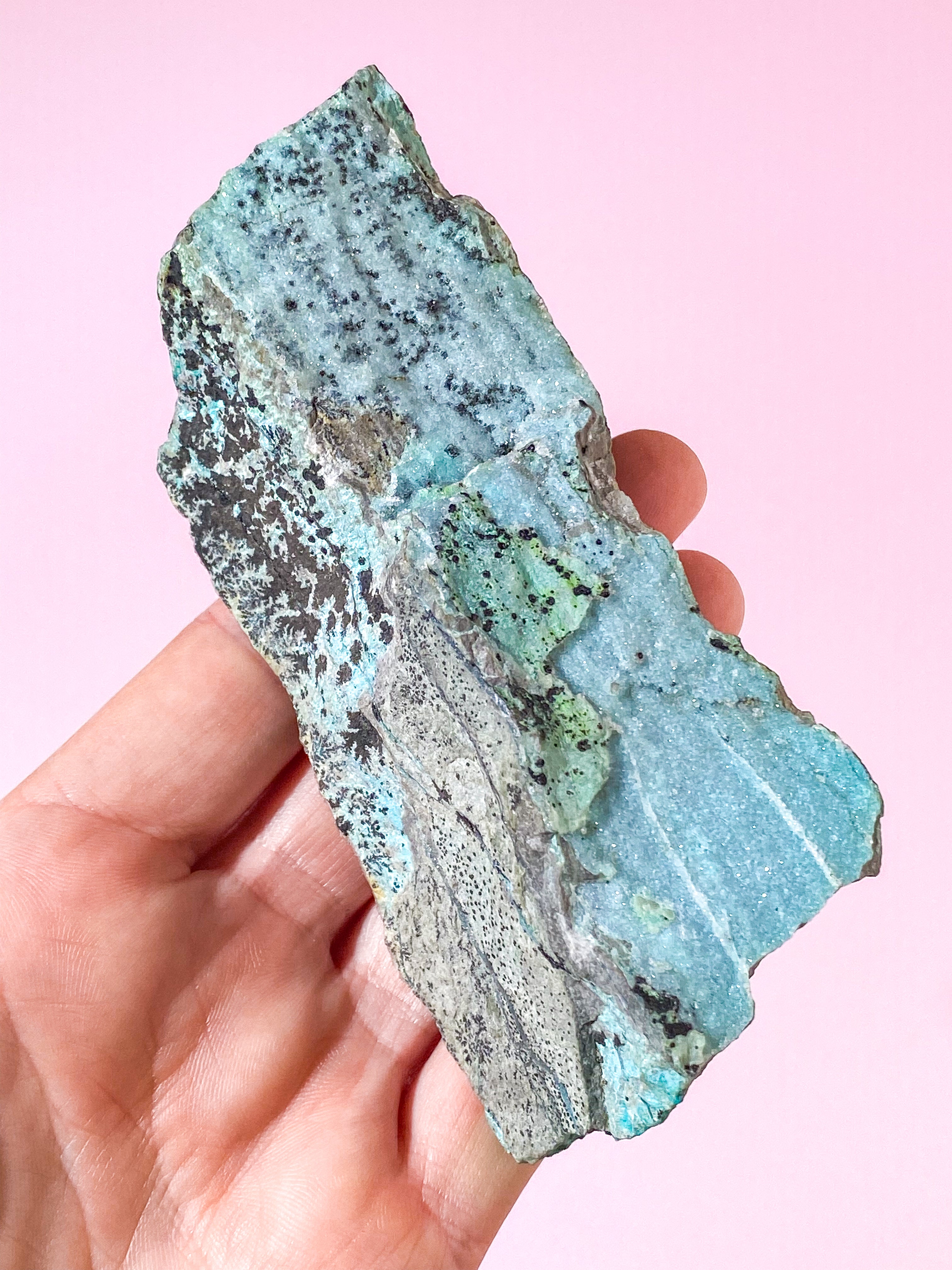 Dendrit Chrysocolla (Nr. 21)