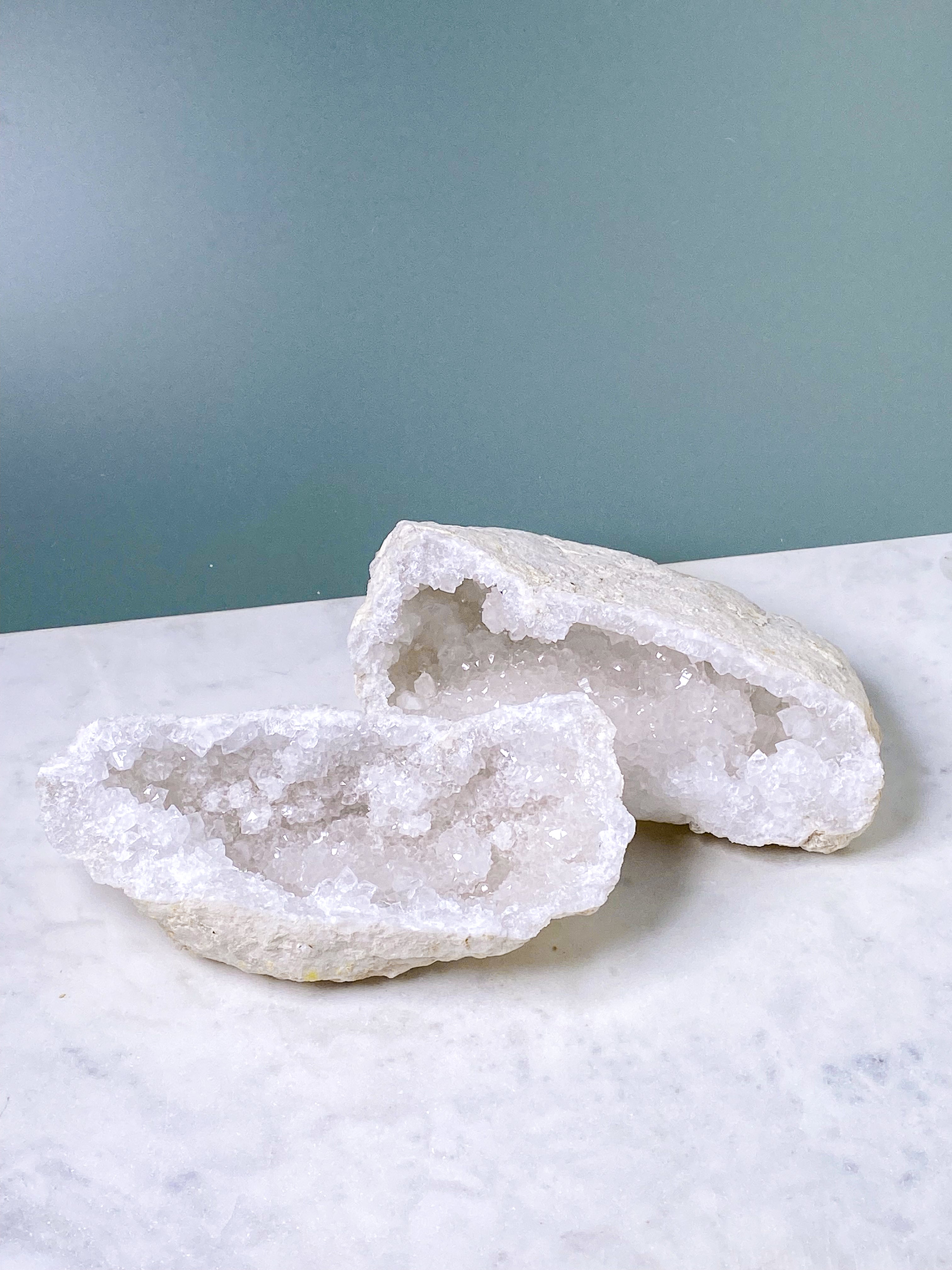 XL bergkristallgeodset (nr 30)