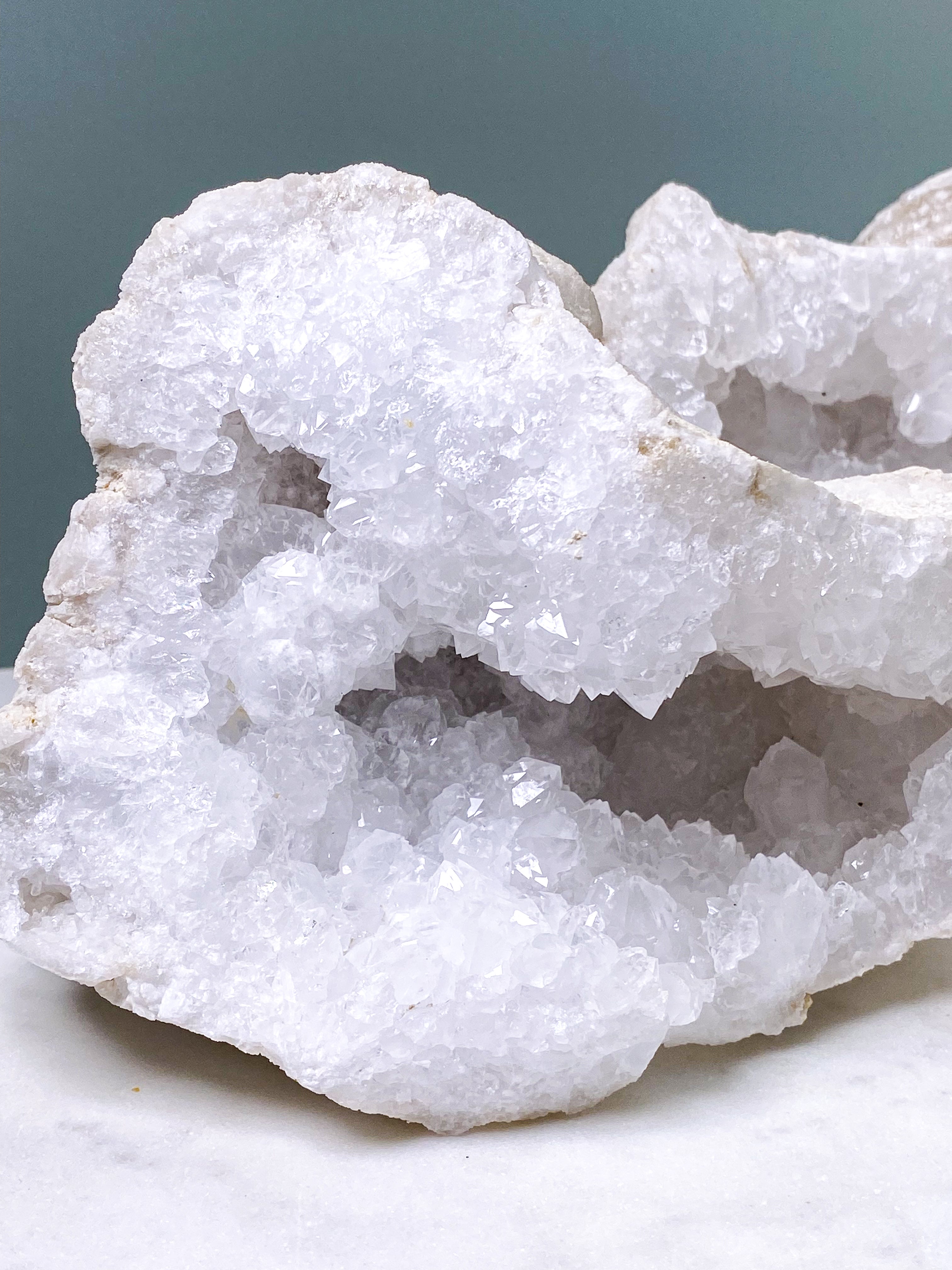 XL bergkristallgeodset (nr 30)