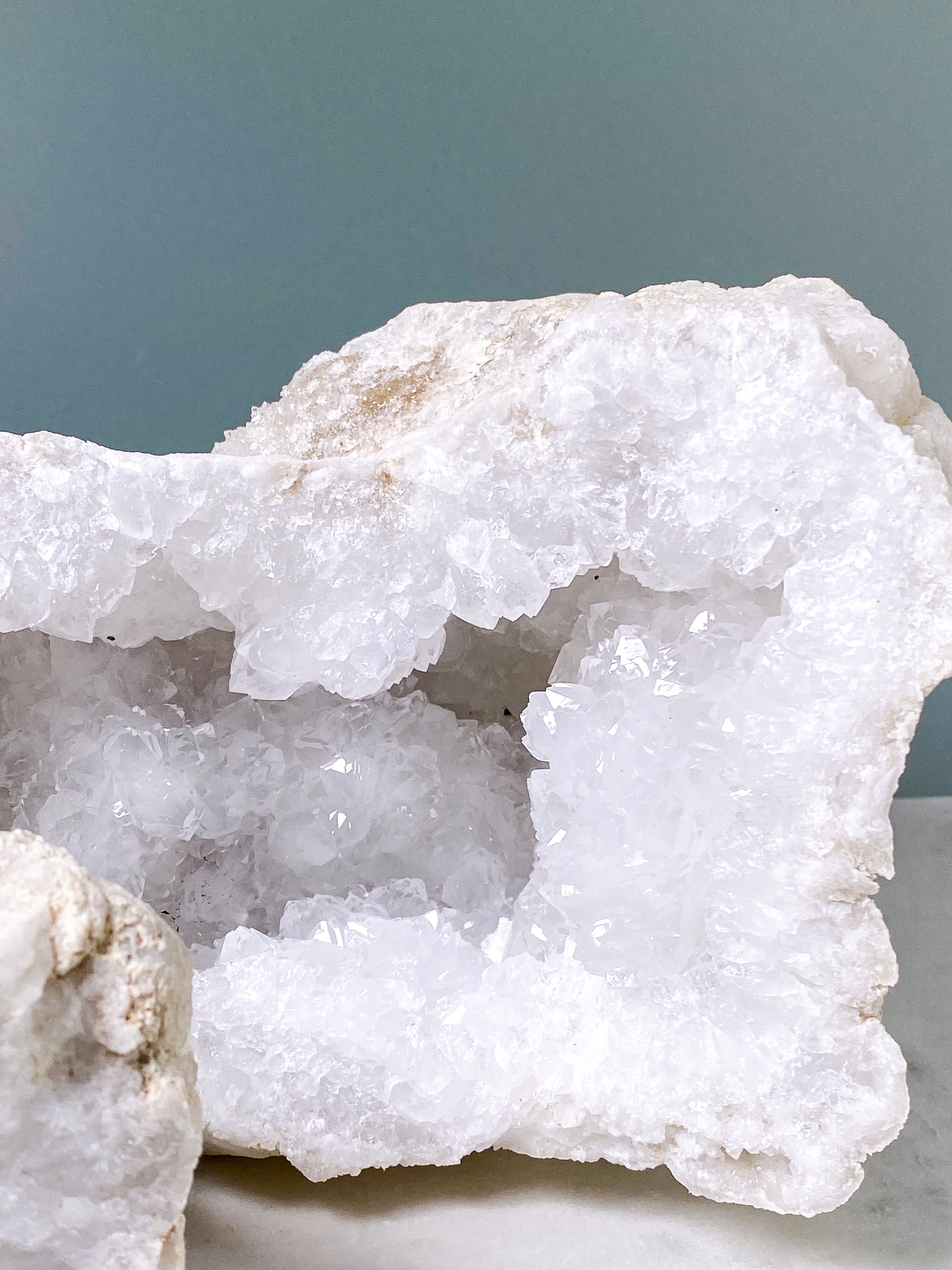 XL bergkristallgeodset (nr 30)