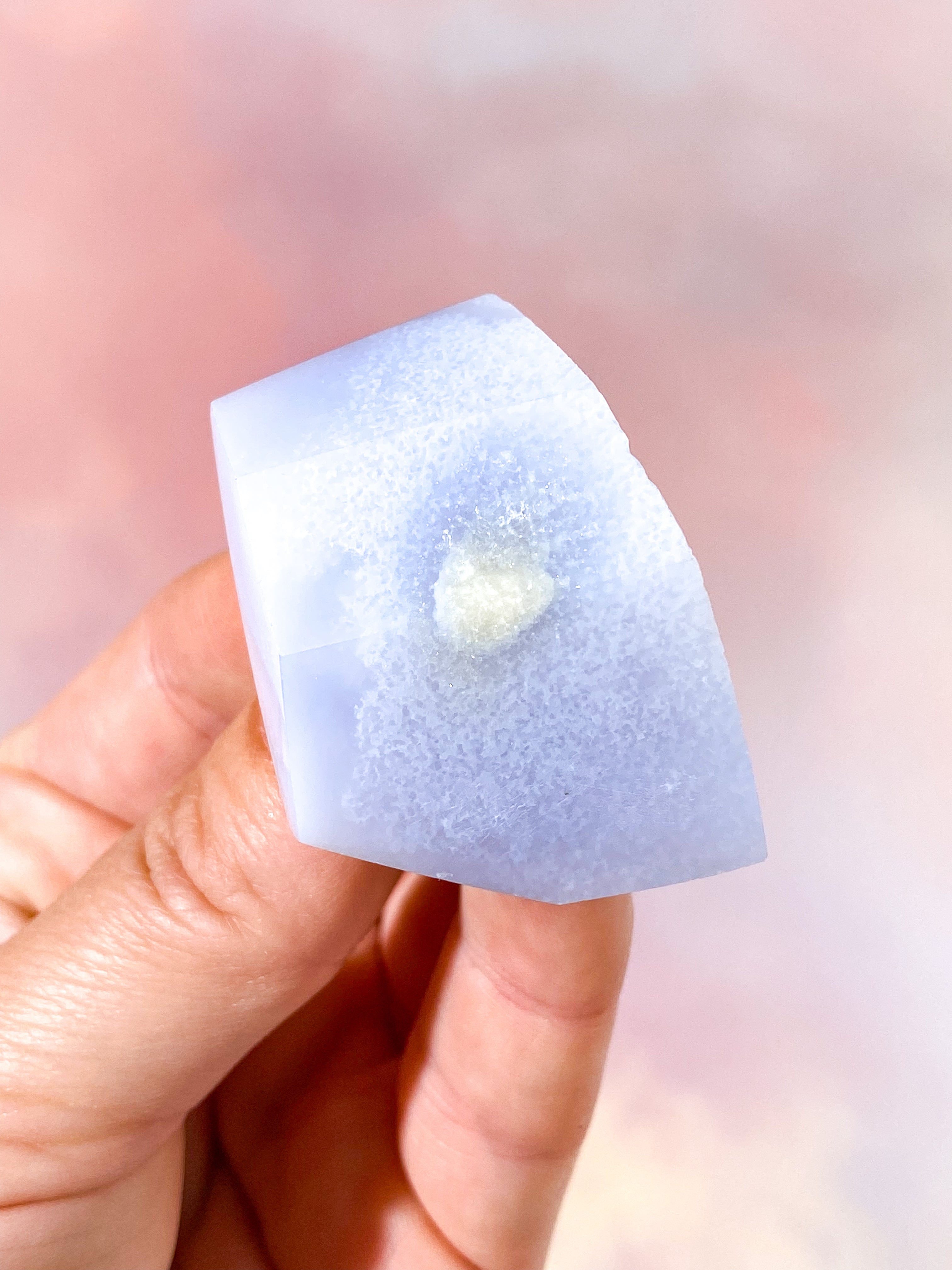 Blå Chalcedon Freeform (Nr. 6)