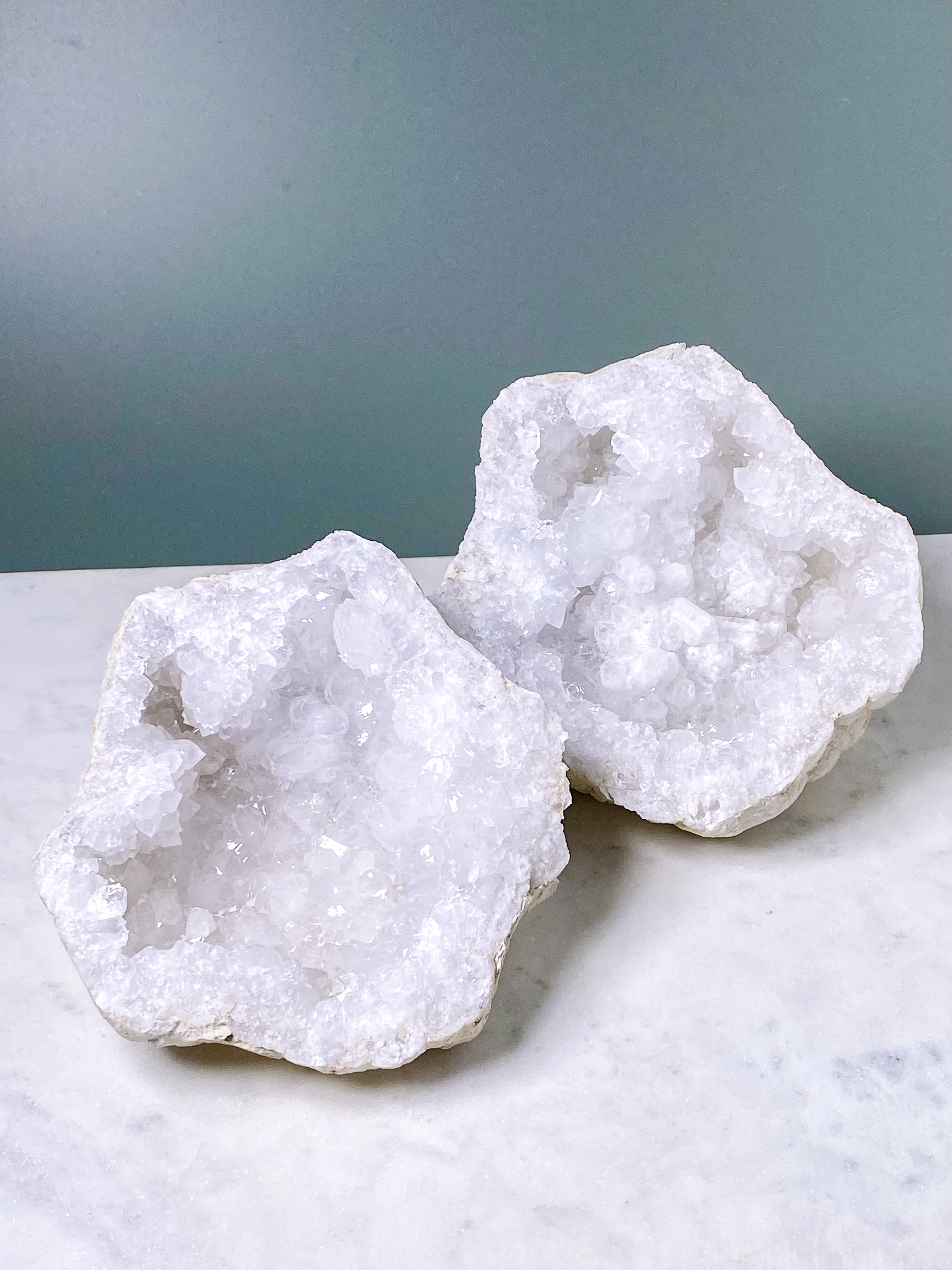 XL bergkristallgeodset (nr 30)