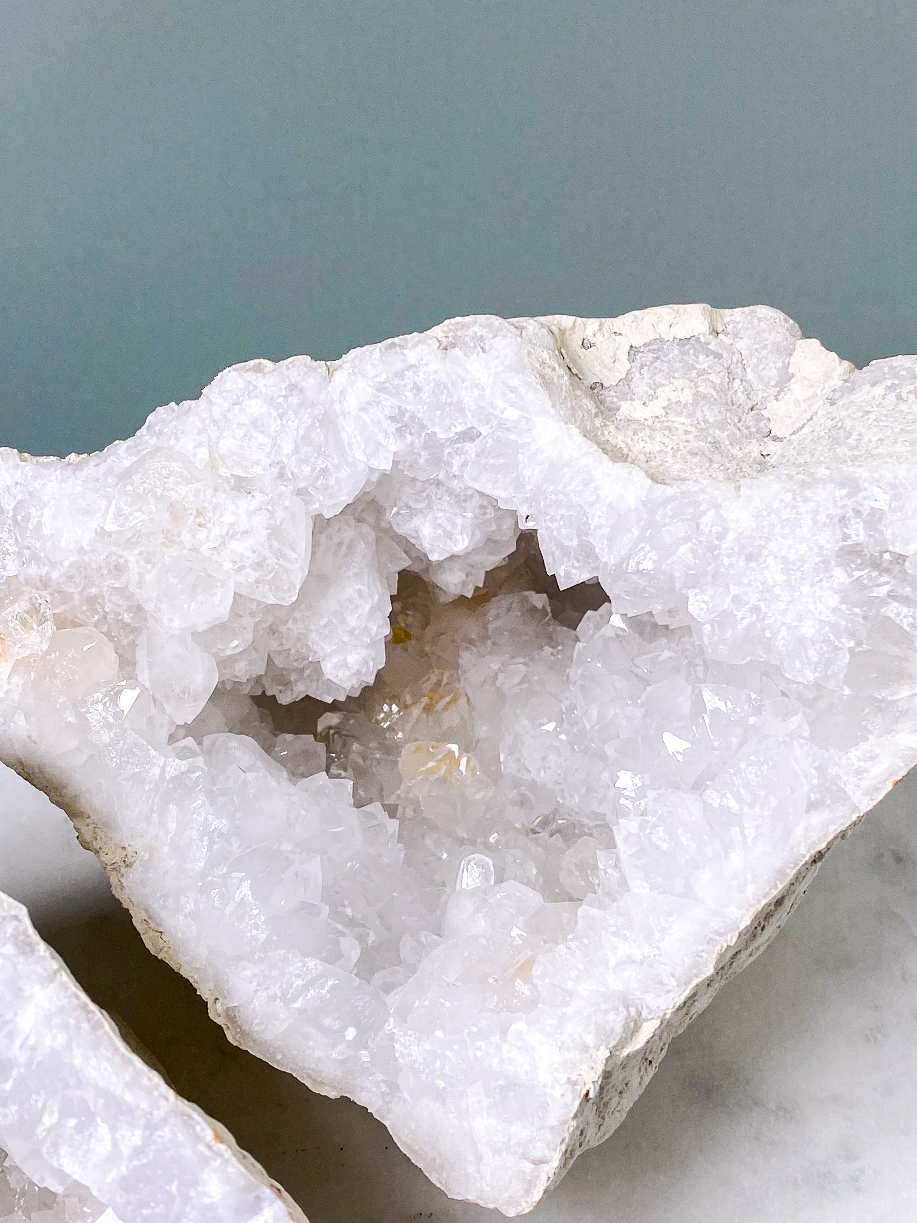 XL bergkristallgeodset (nr 30)