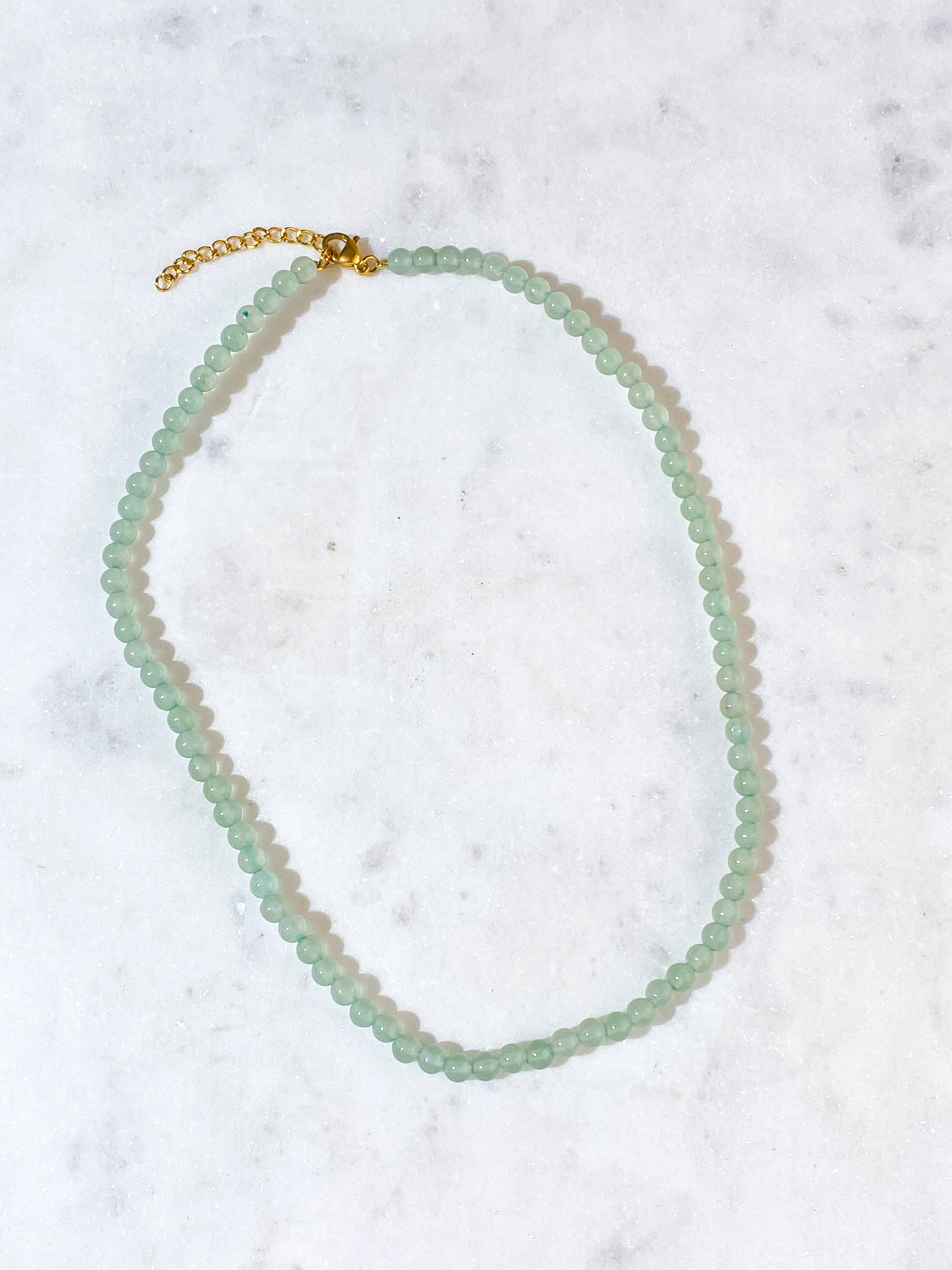 Grön Aventurin Halsband