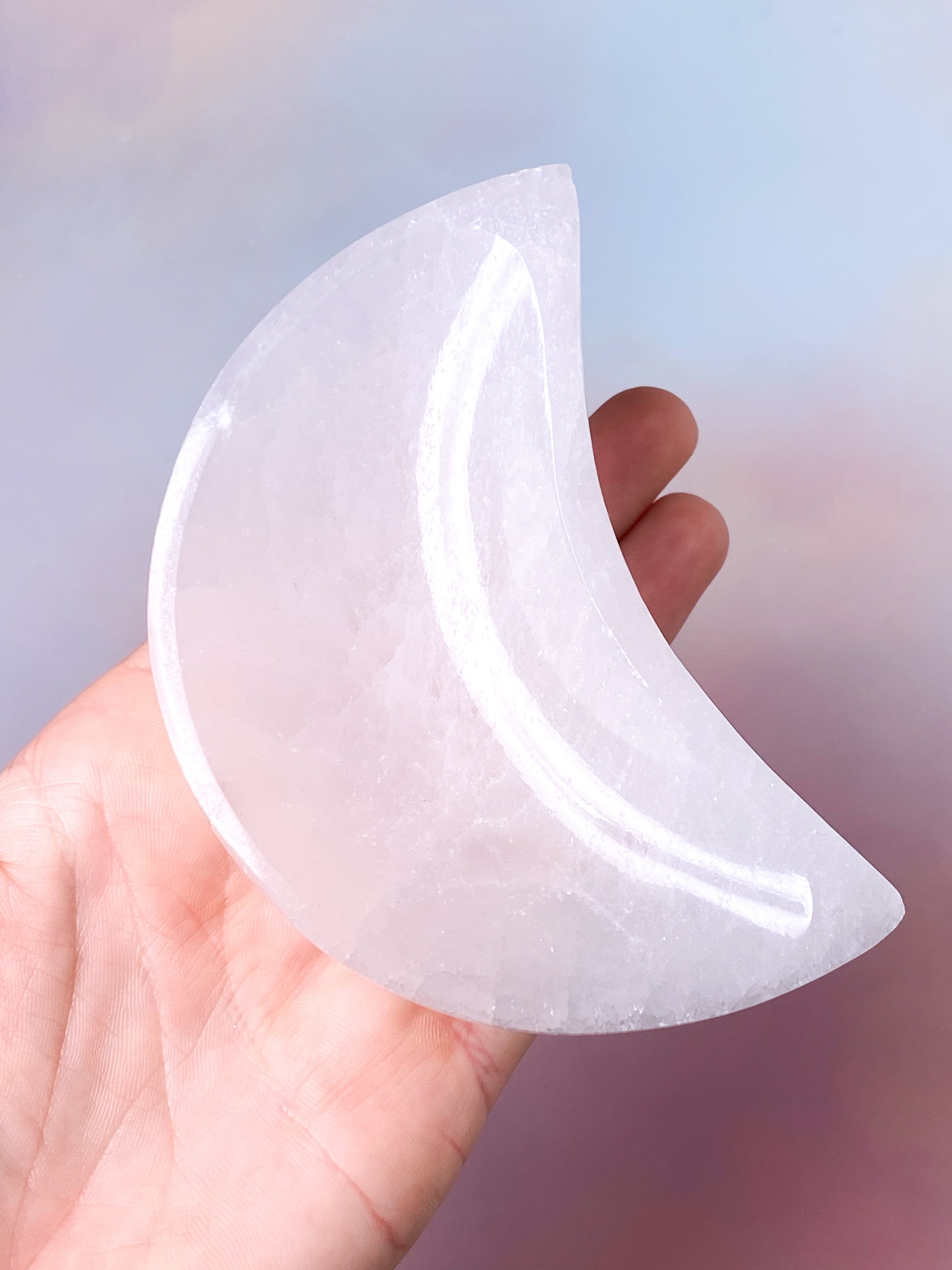 OUTLET - Selenit Månskål