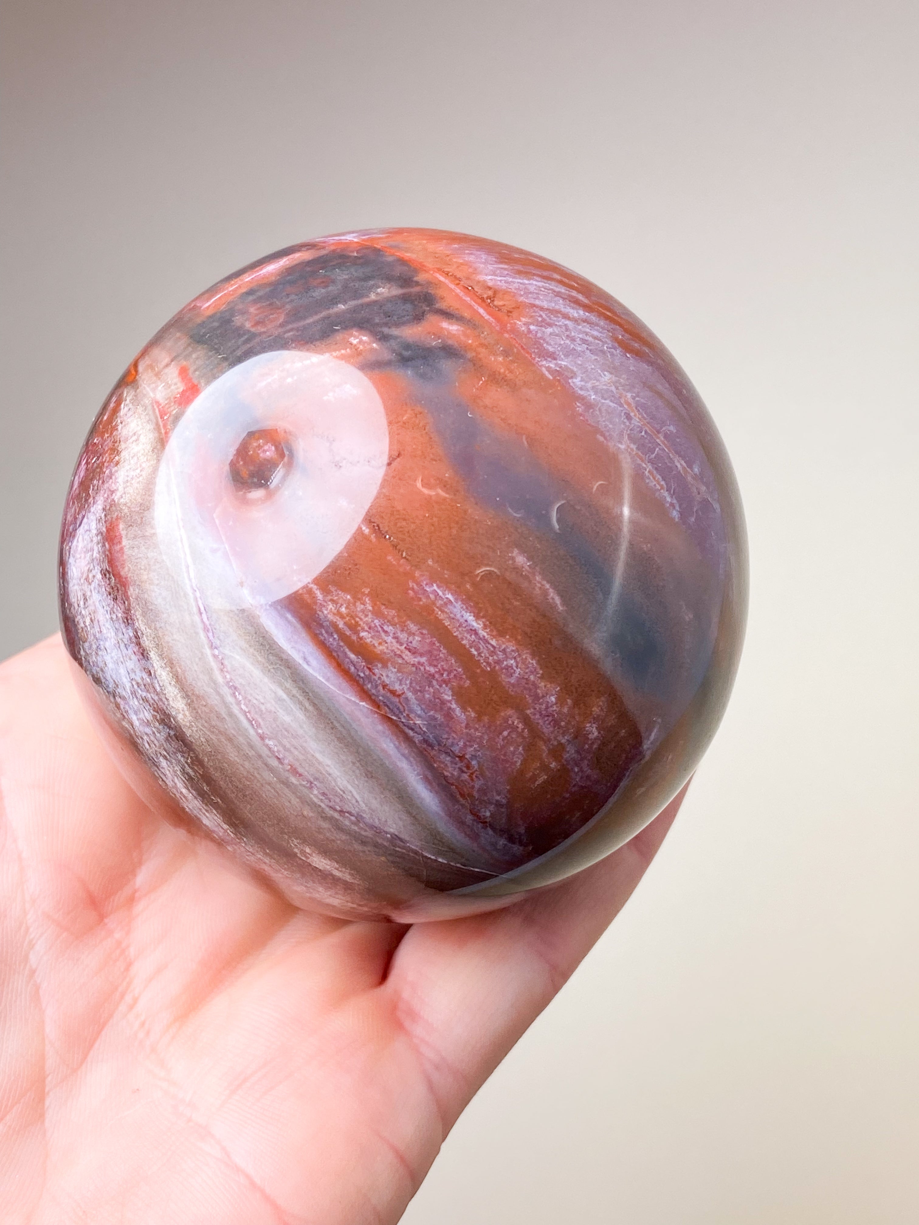 Forstenet Træ Kugle (Nr. 2)