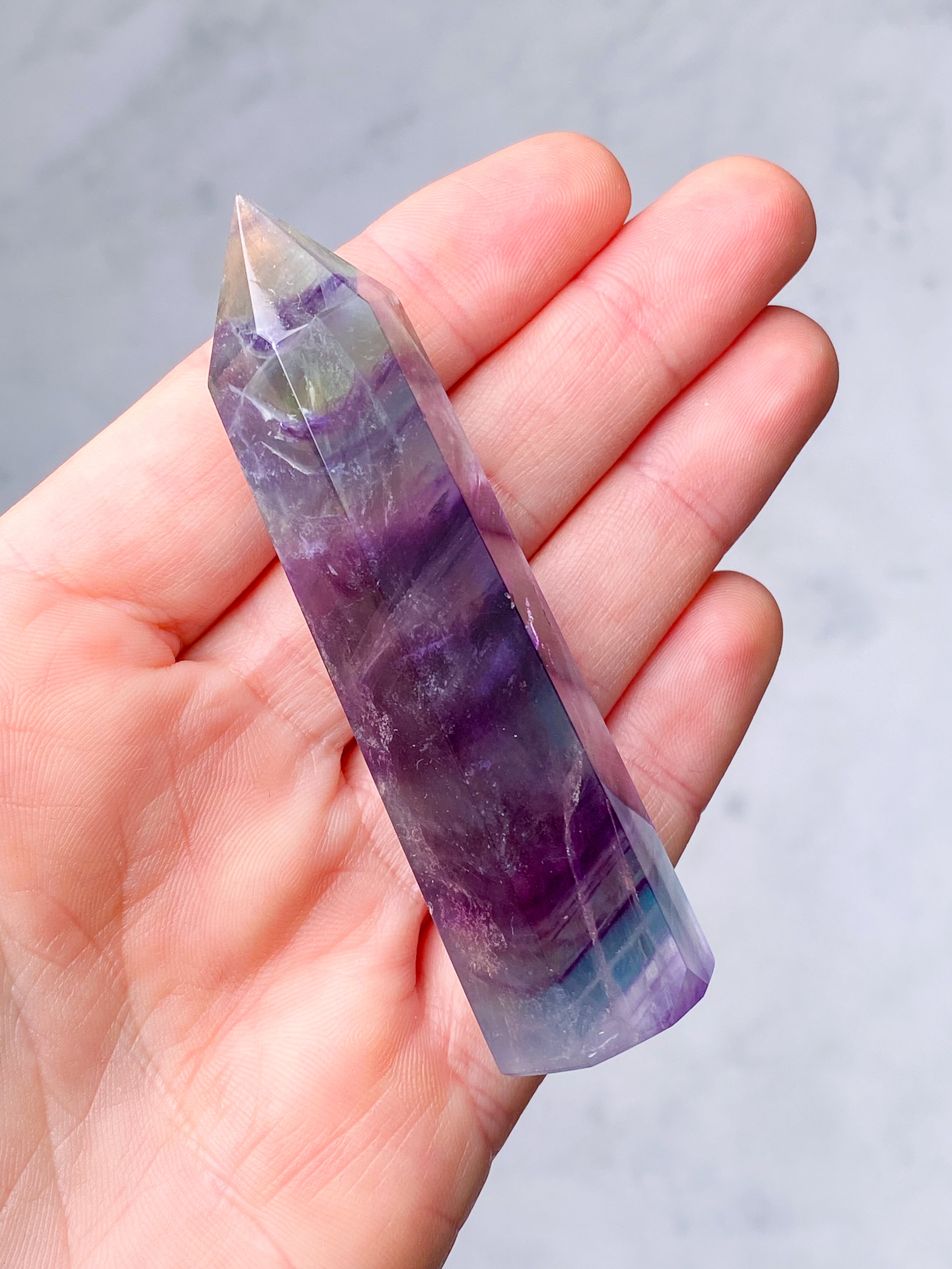 Rainbow Fluorit Tower (nr 13)