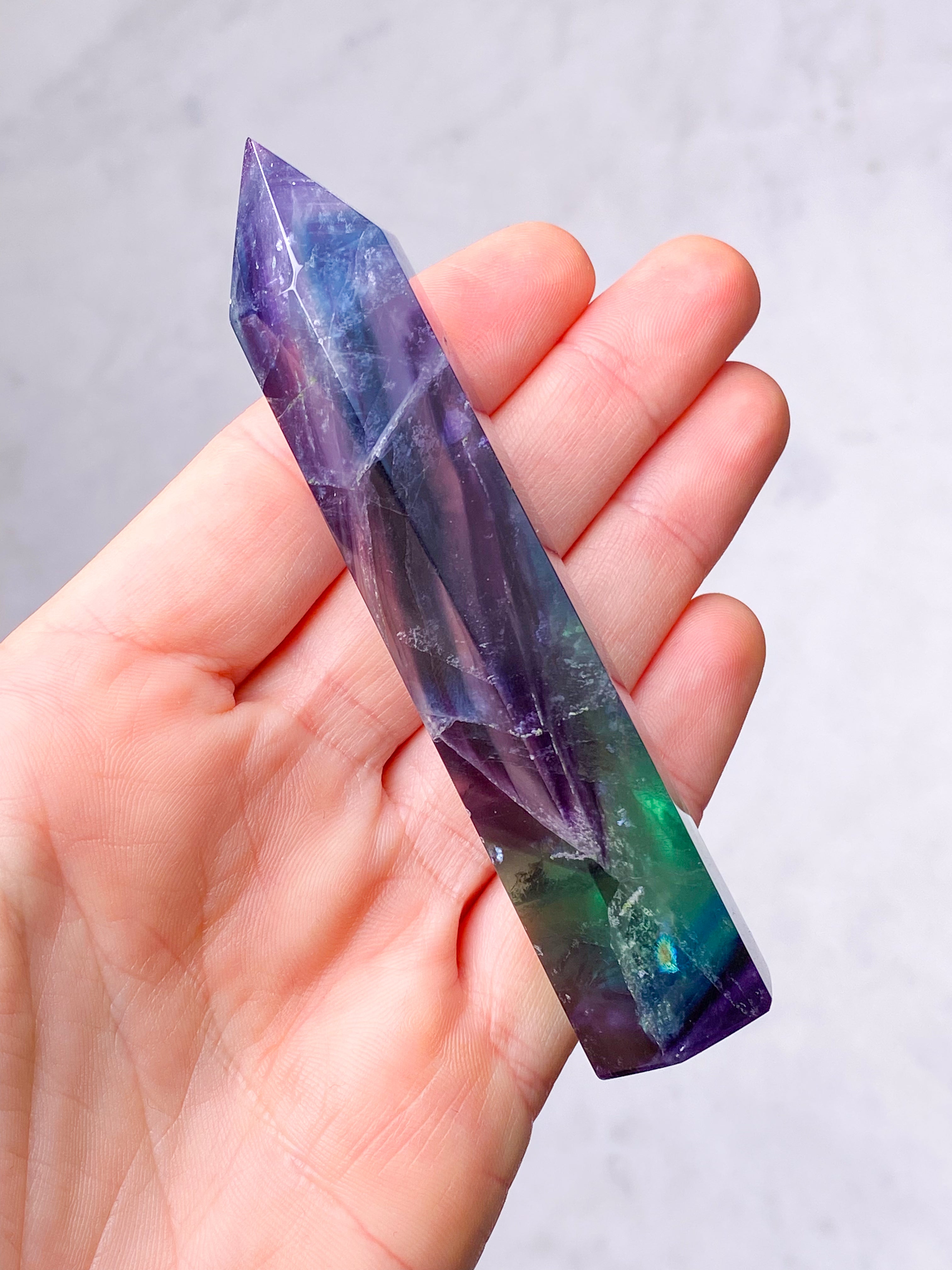 Rainbow Fluorit Tower (nr 13)