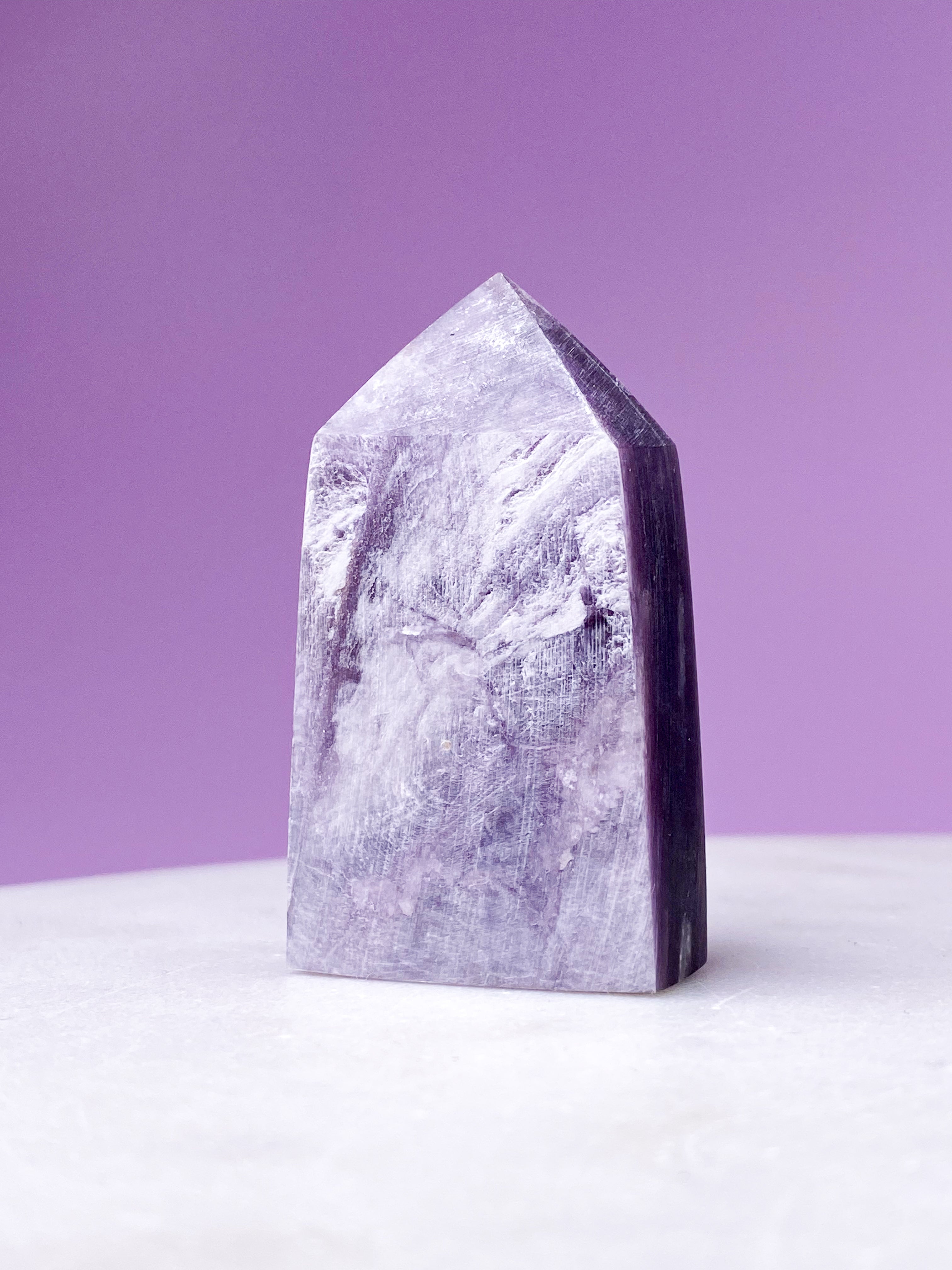 Gem Lepidolit Tårn (Nr. 1)
