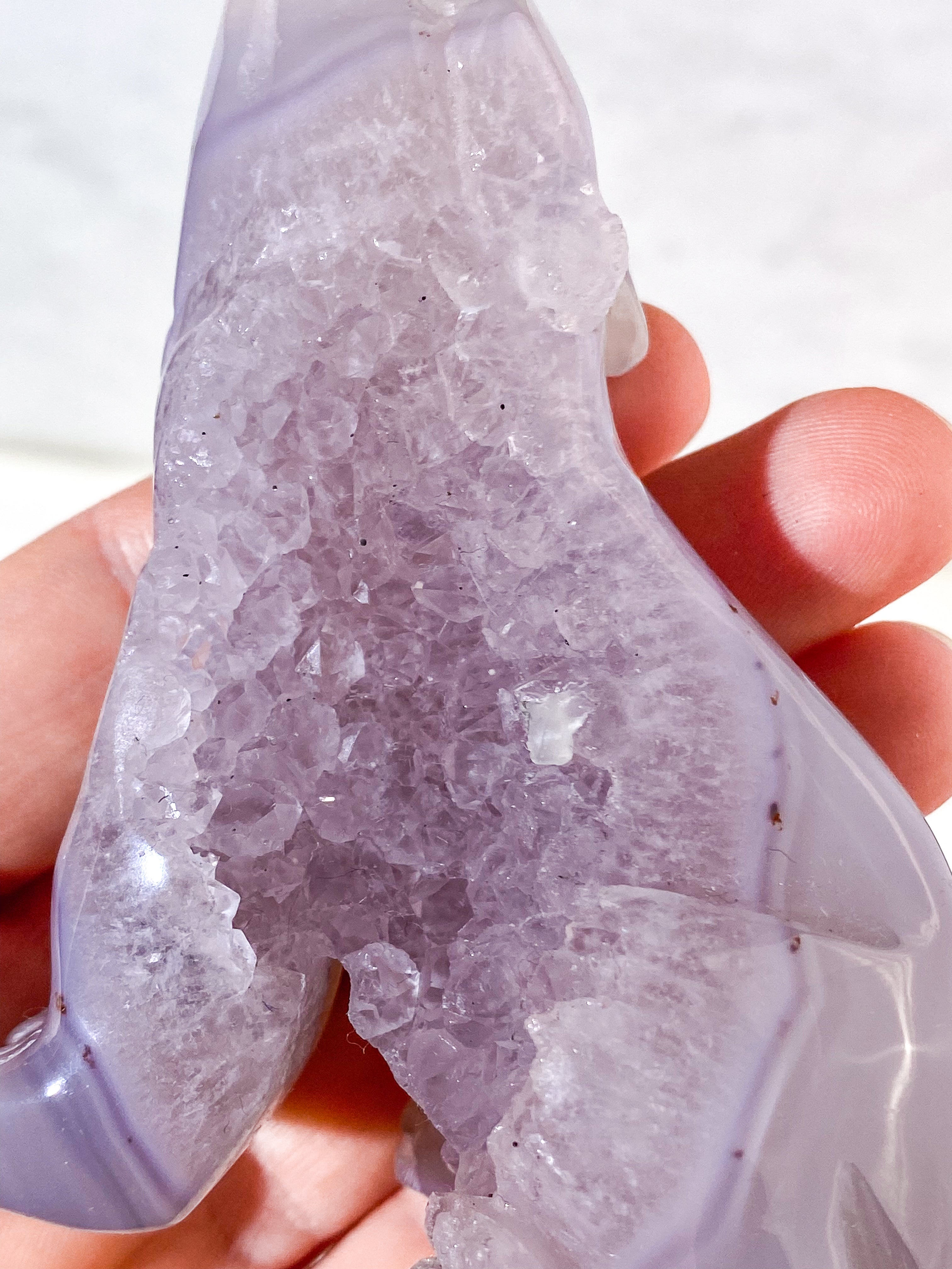 Druzy Agat Varg (Nr. 16)