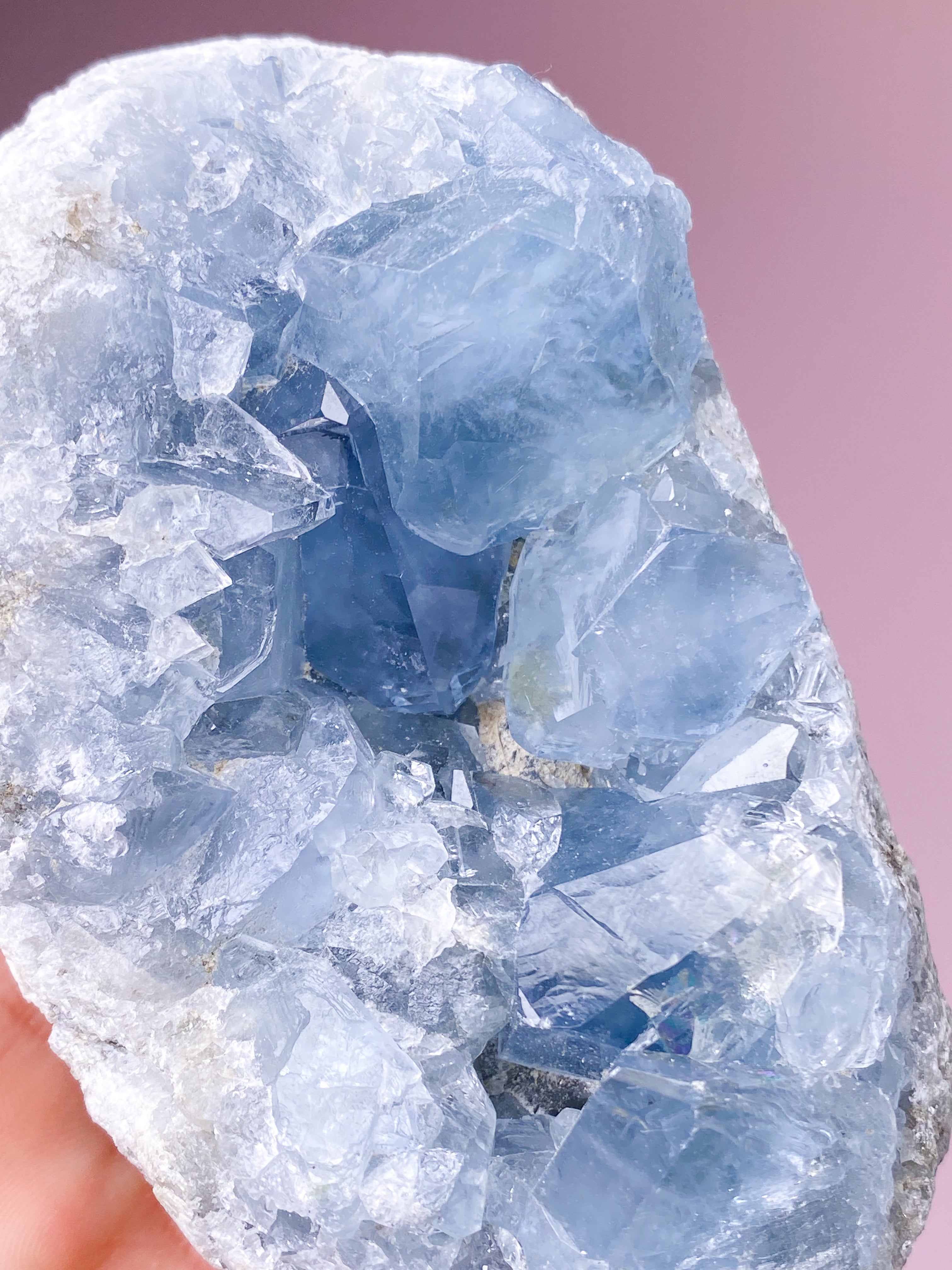 Celestit Cluster (nr 4)