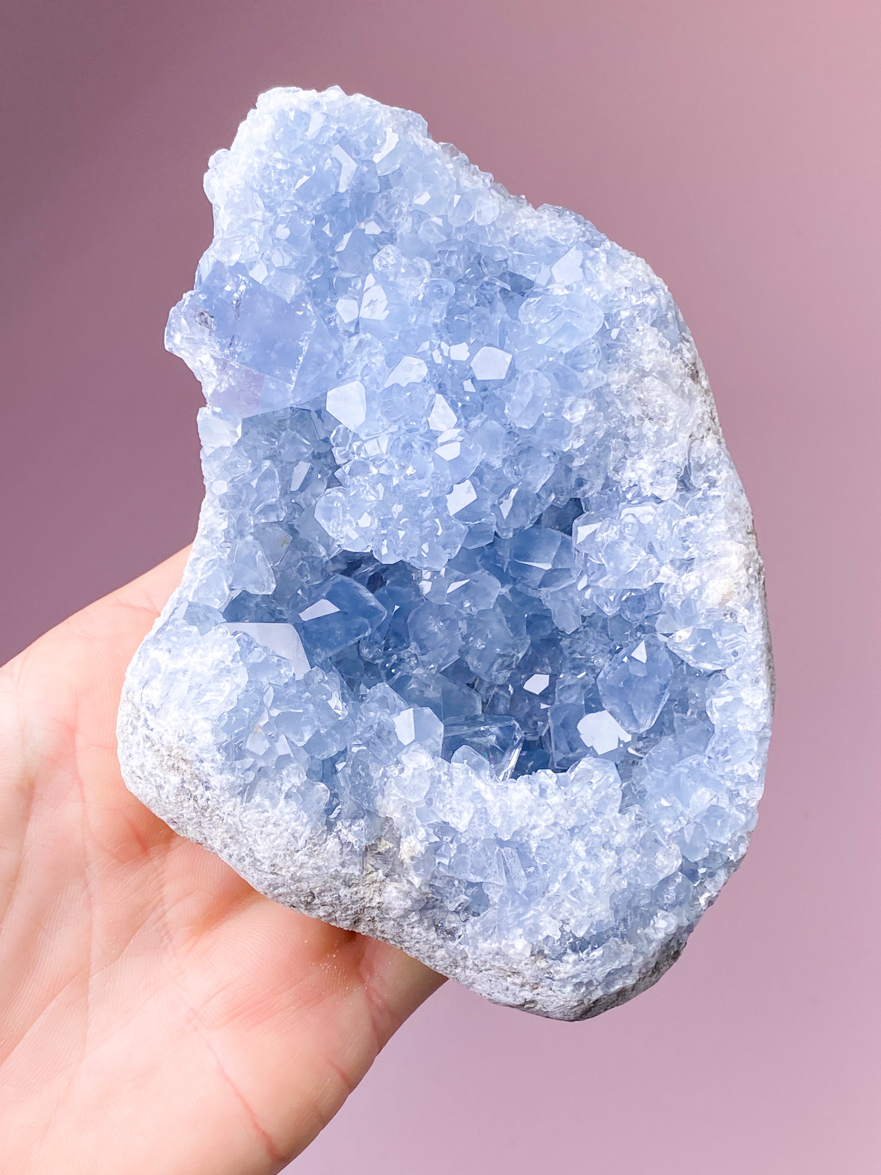 Celestit Cluster (nr 4)