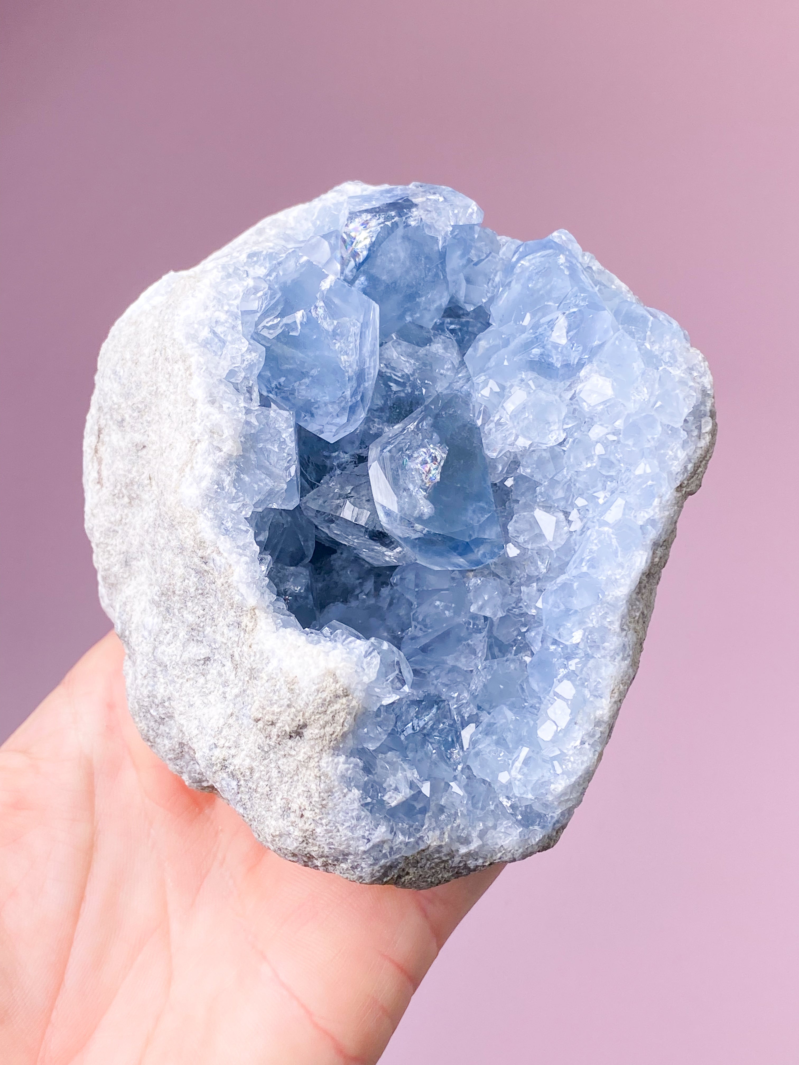 Celestit Cluster (nr 4)