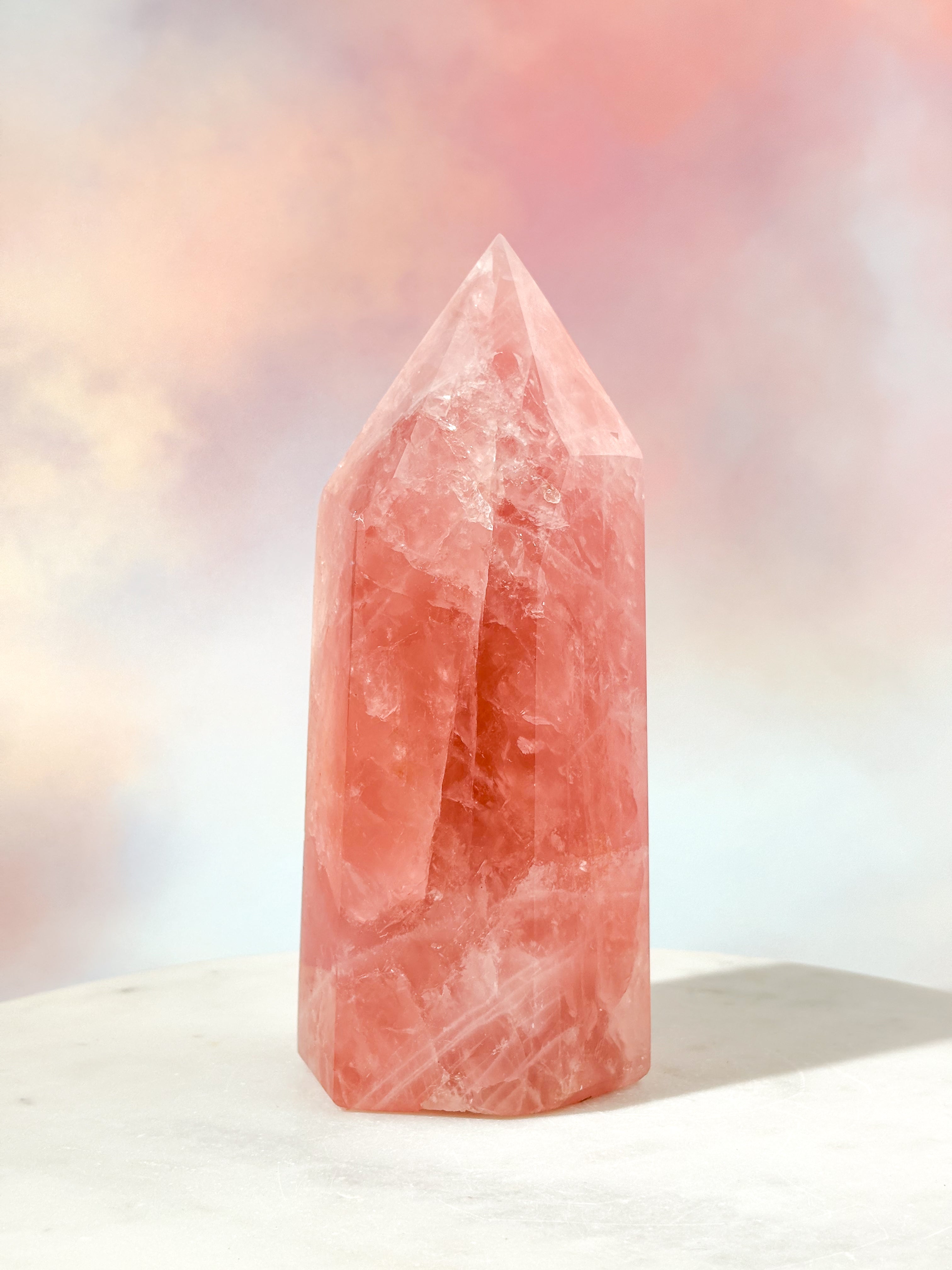 Stort Rosakvarts Torn (Nr. 4)