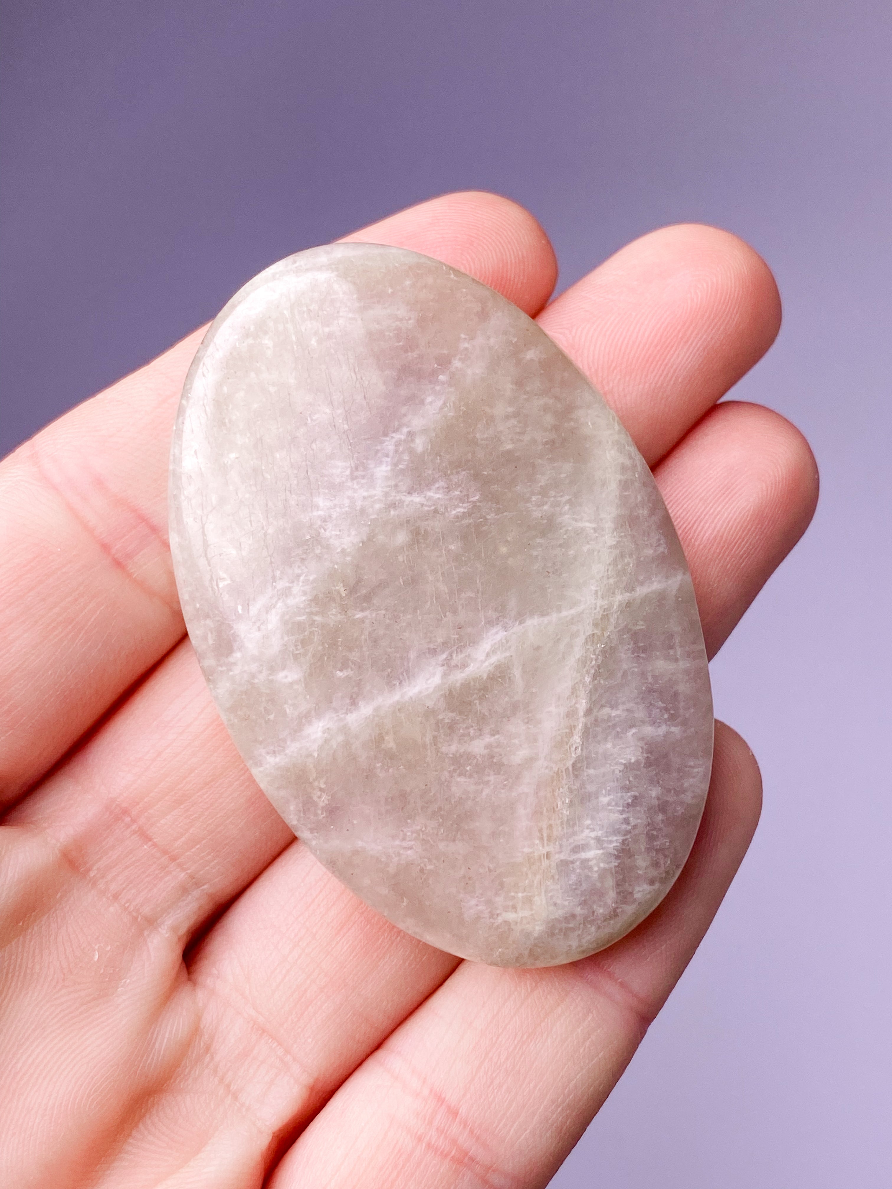 Rainbow Moonstone Palmstone
