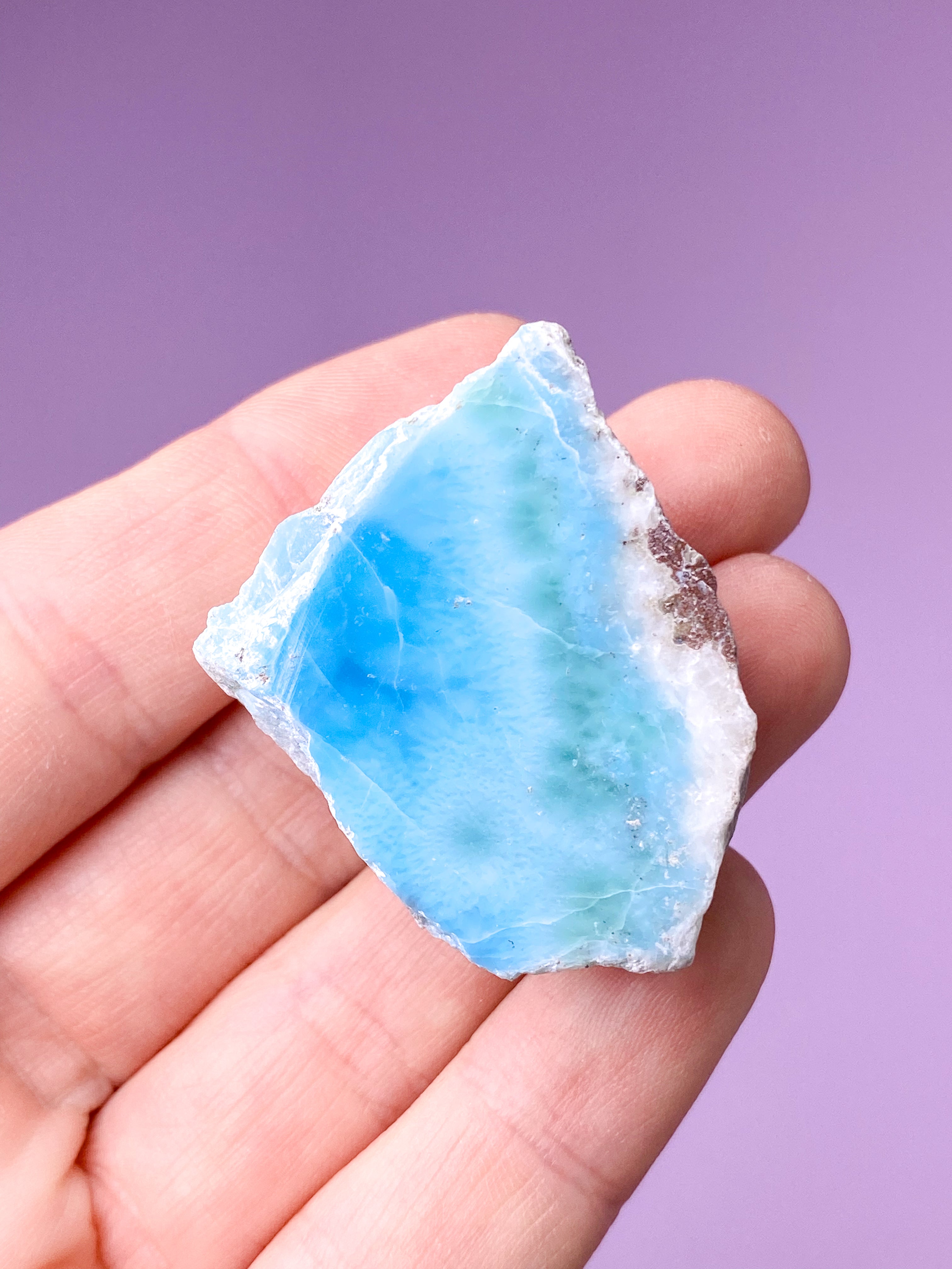 Larimar Semipoleret (Nr. 23)