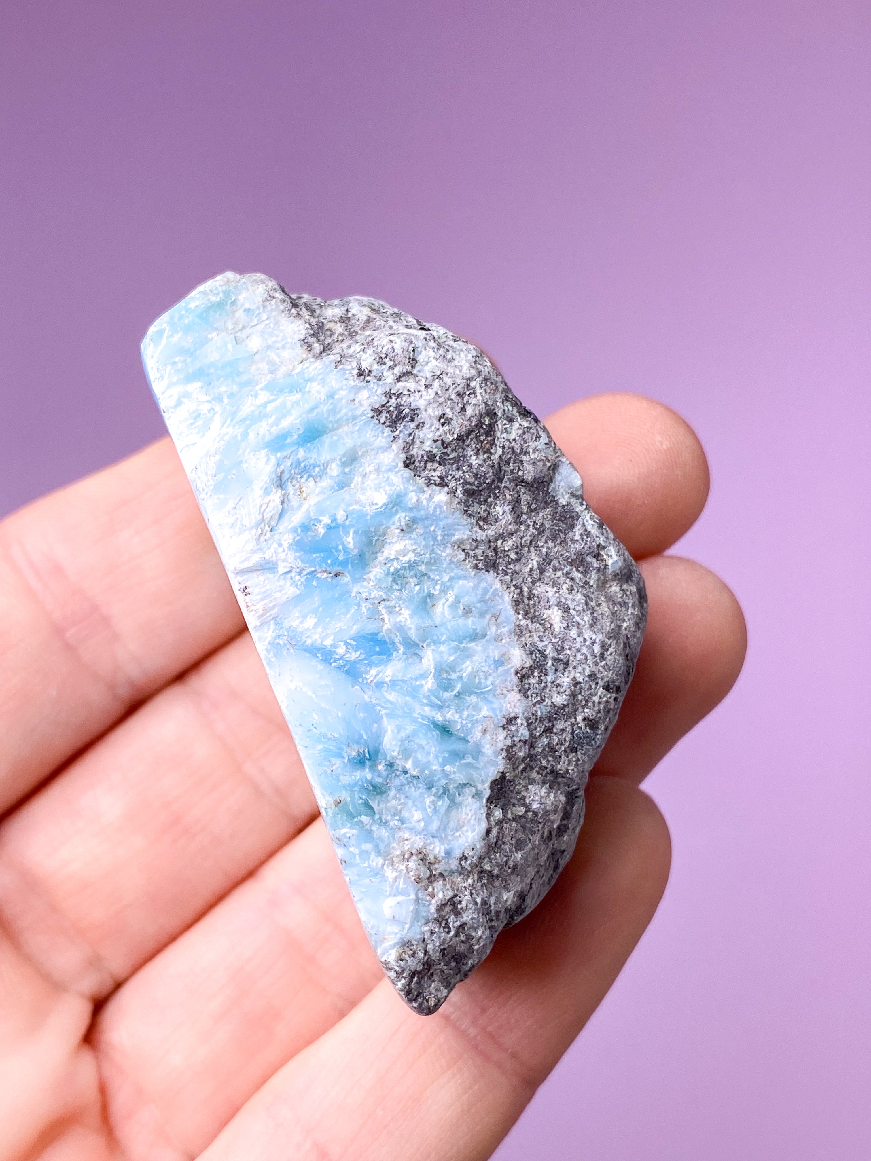 Larimar Semipoleret (Nr. 26)