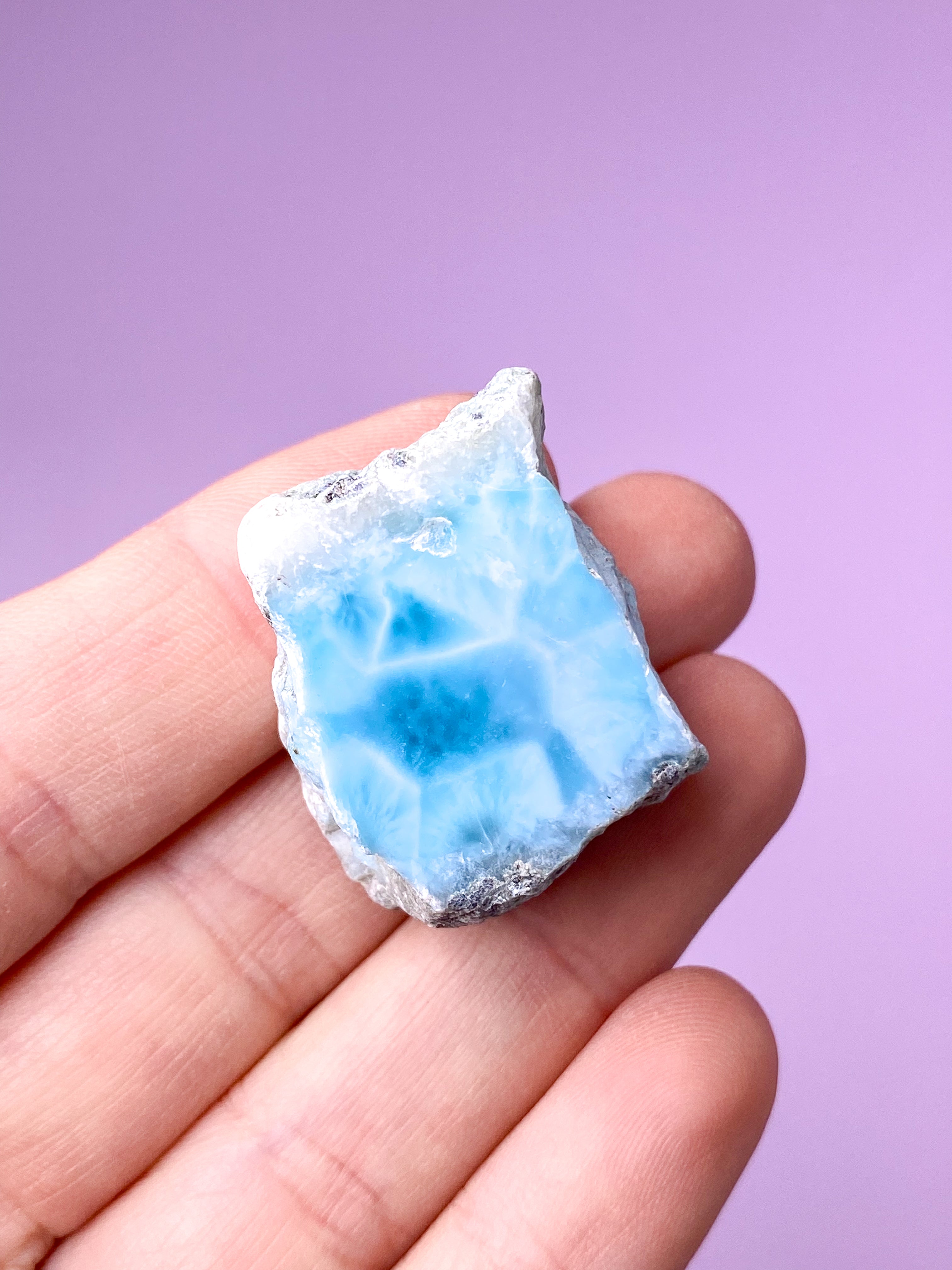 Larimar Semipoleret (Nr. 31)