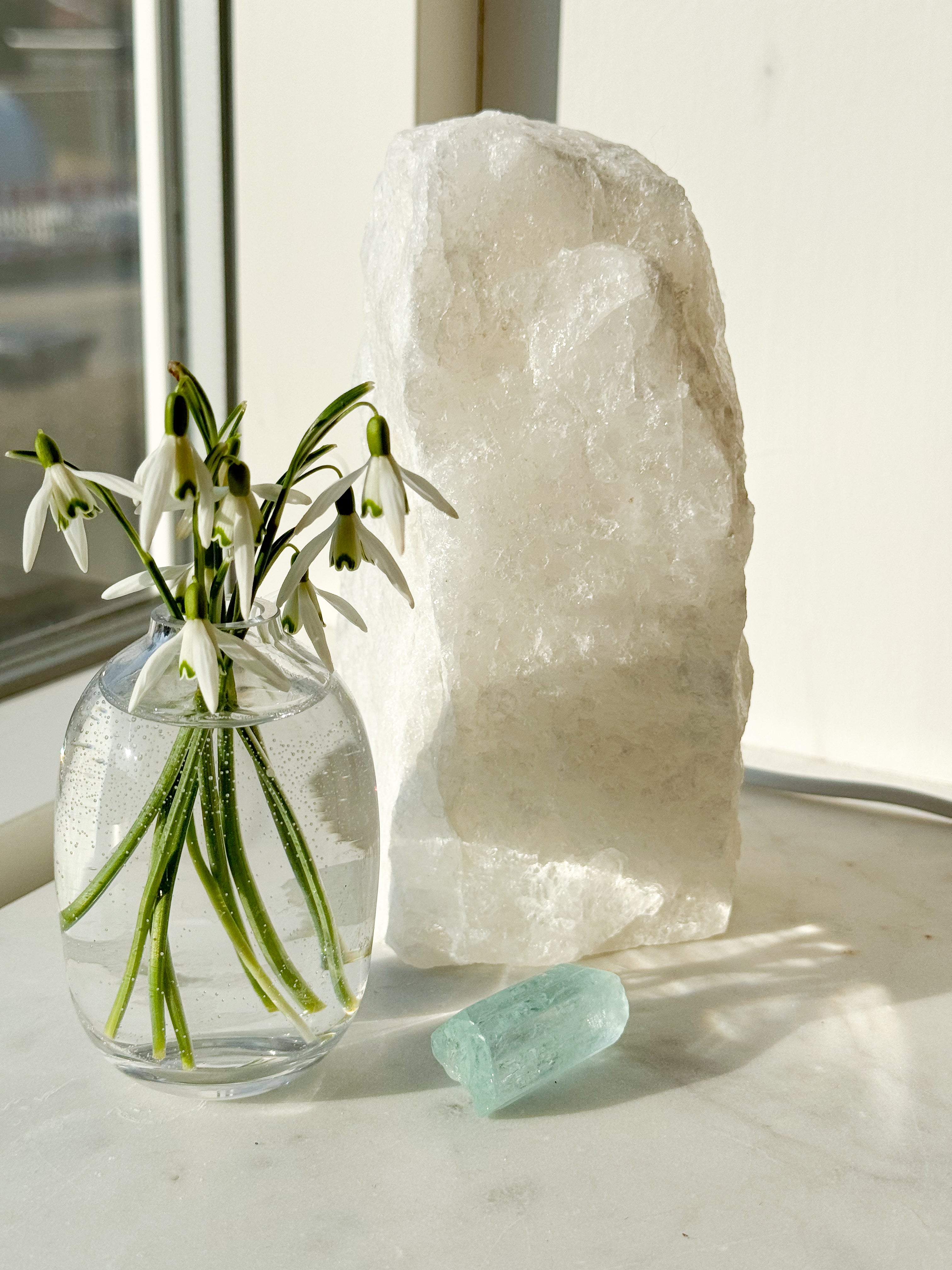 Bjergkrystal Lampe (Nr. 5)