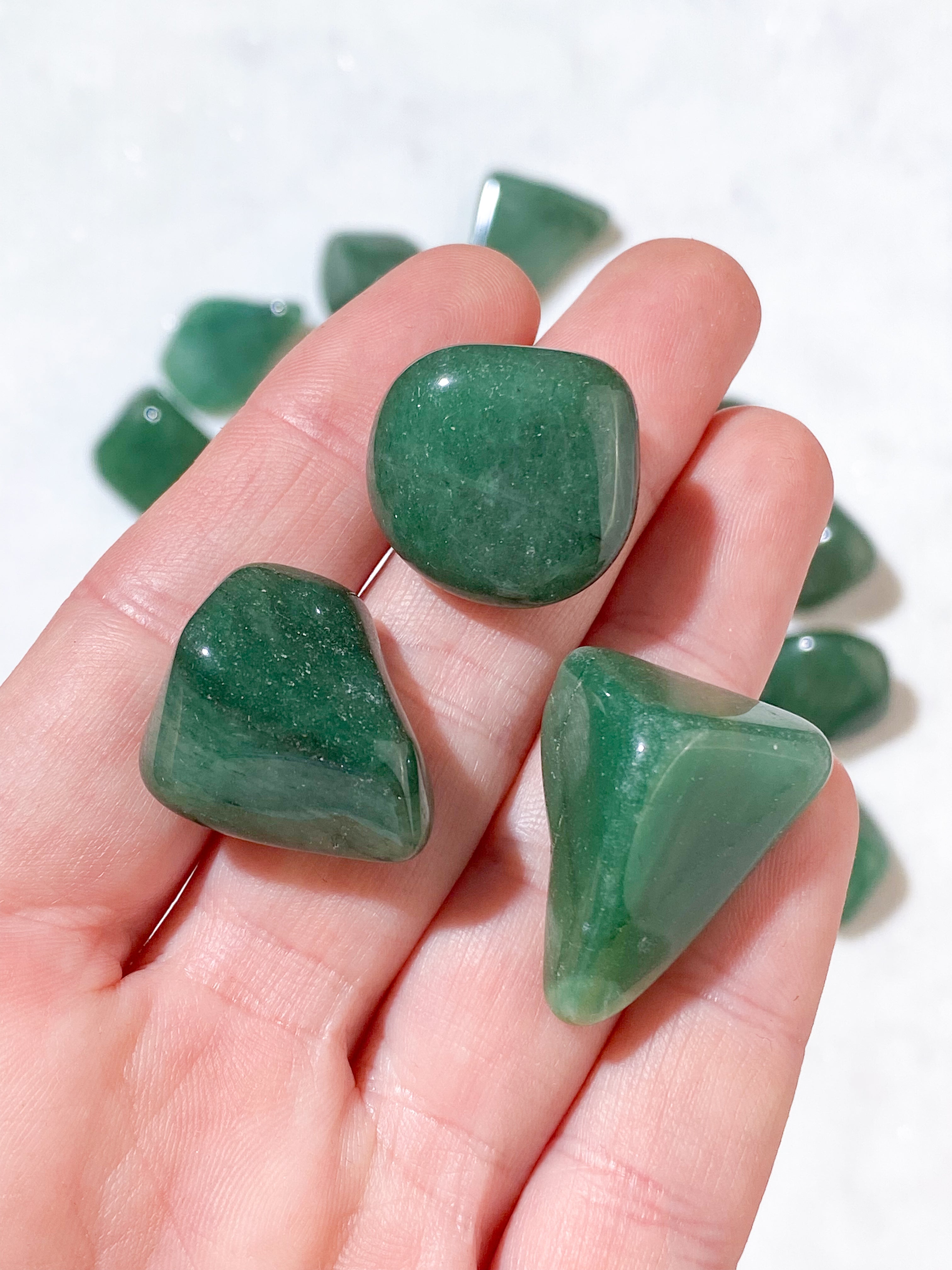 Grön Aventurin Pocket Stone