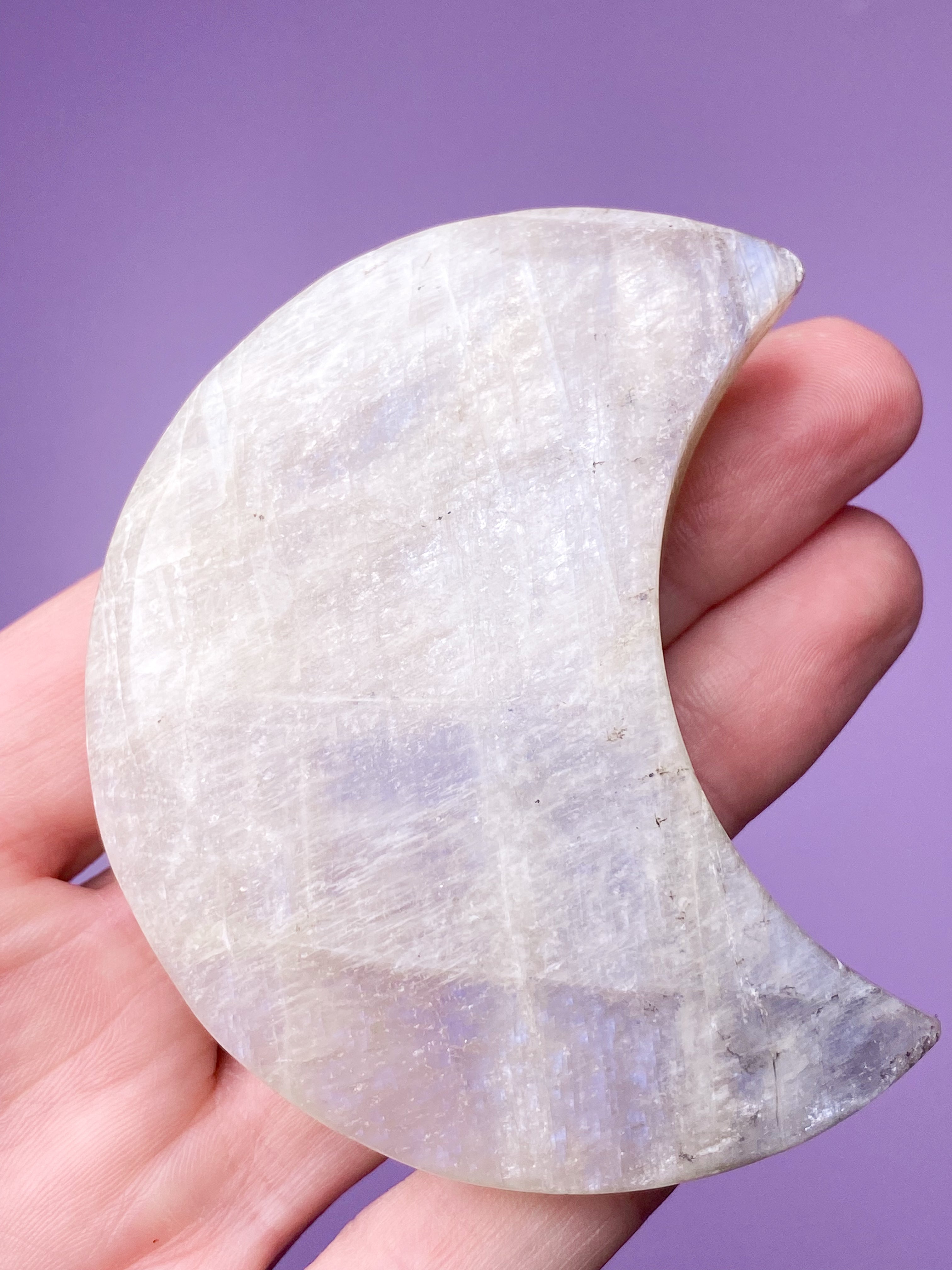 Rainbow Moonstone Palmstone