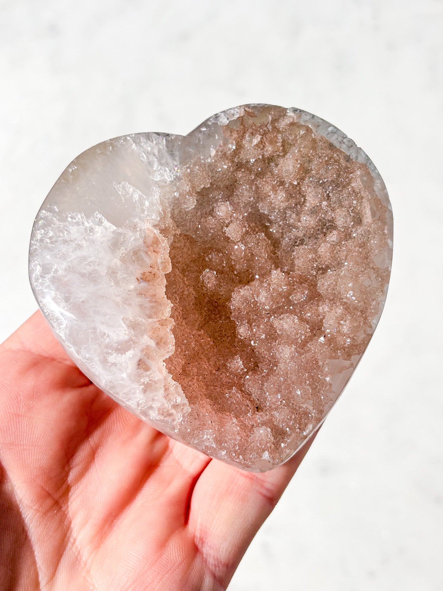 Sugar Ametist Hjärta (Nr 15)